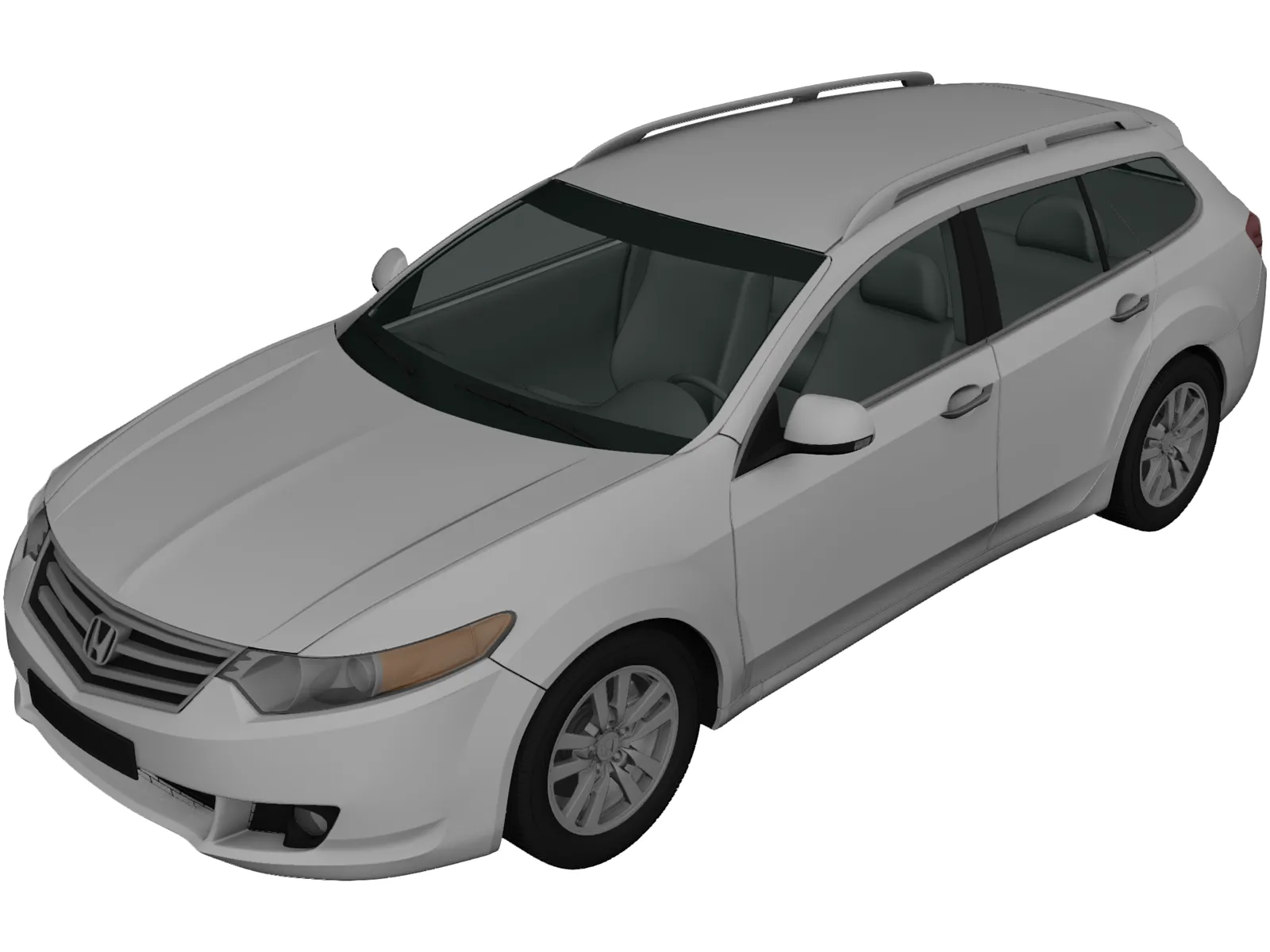 Renault Megane II Sedan 3D Model - 3DCADBrowser