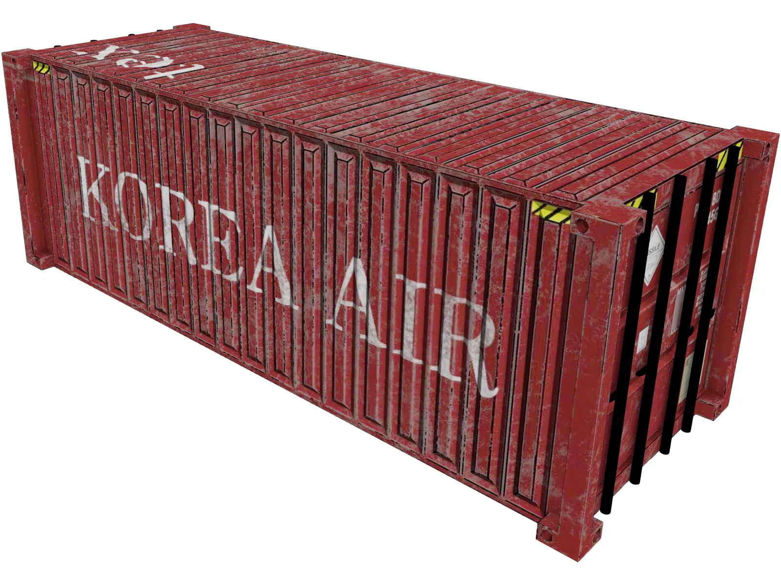 Shipping Container 3D Model