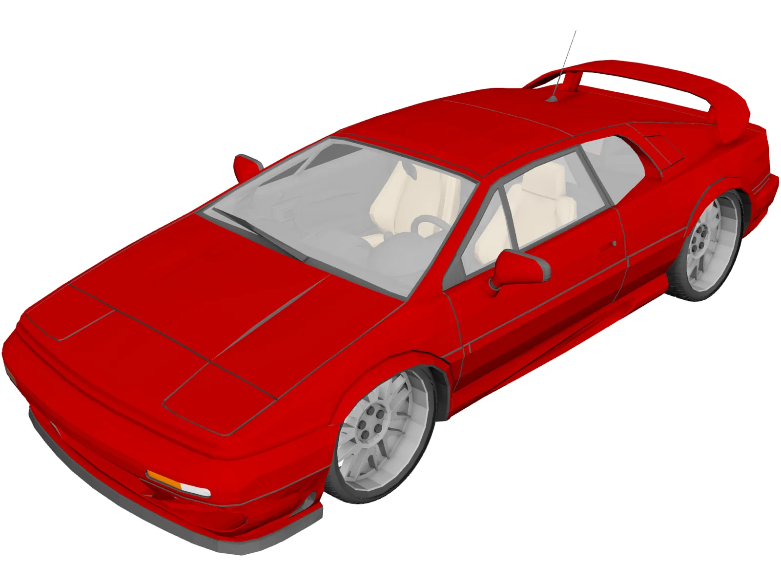 Lotus Esprit (2002) 3D Model