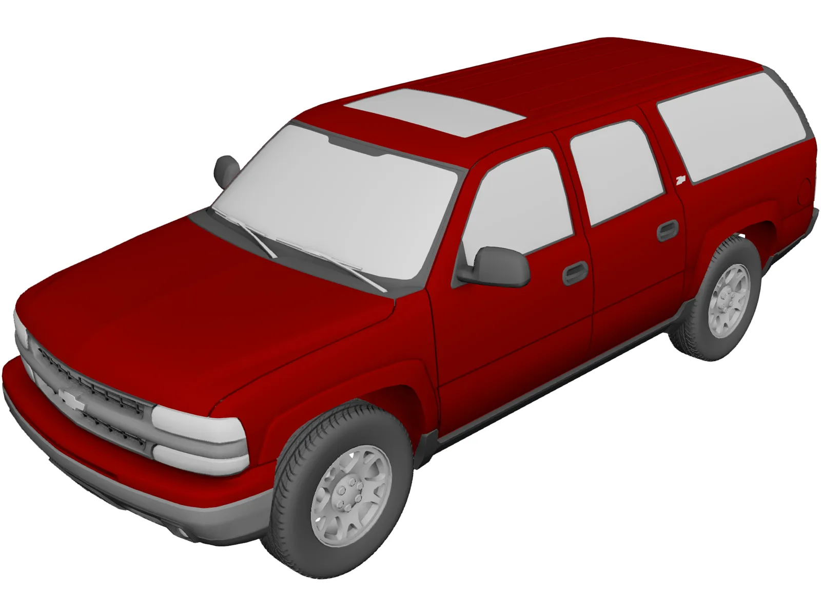 Chevrolet Suburban (2000) 3D Model