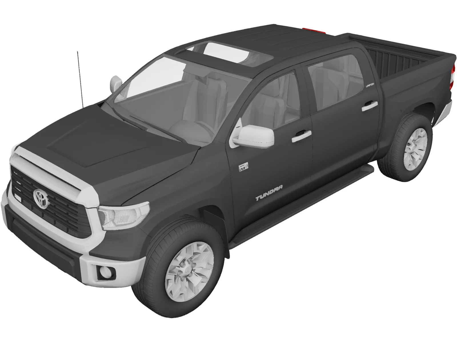 Toyota Tundra (2017) 3D Model