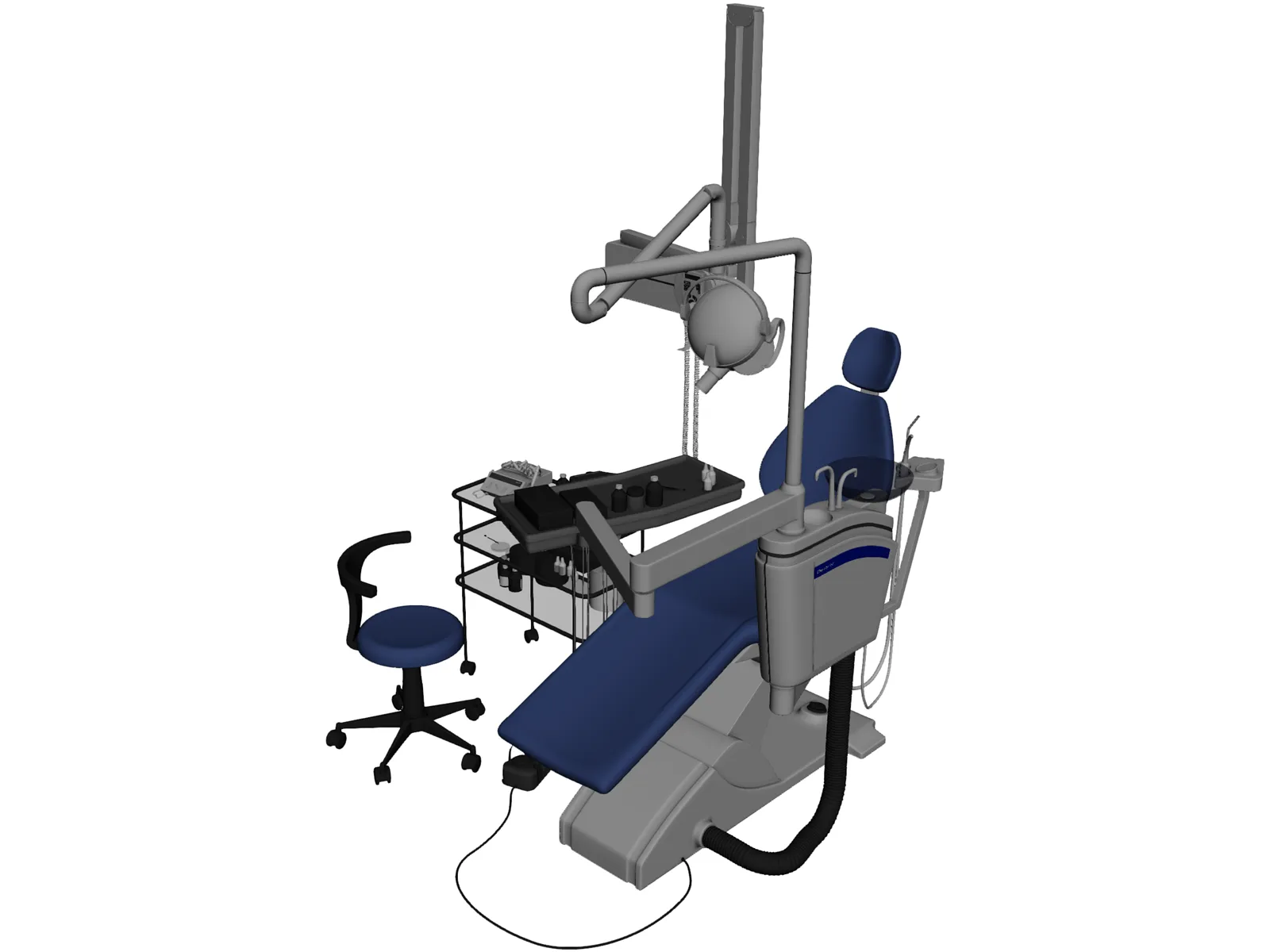 Dental Clinic Chair 3D Model