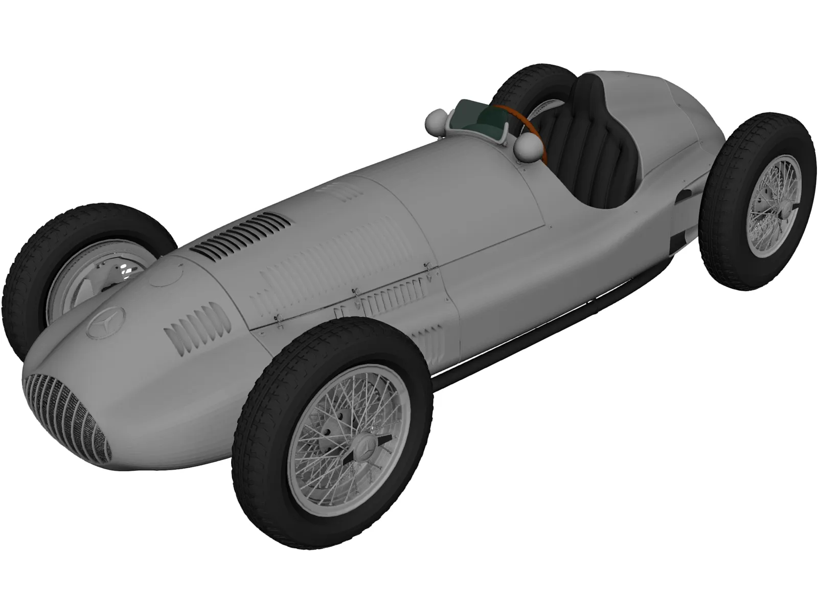 Mercedes-Benz W165 (1939) 3D Model