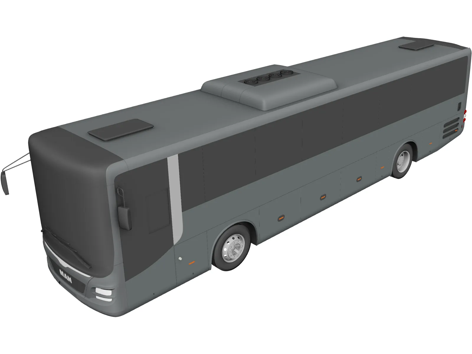 Man Lions Intercity (2015) 3D Model