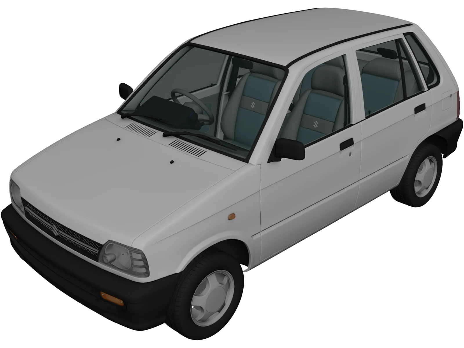 Suzuki Maruti 800 (1986) 3D Model