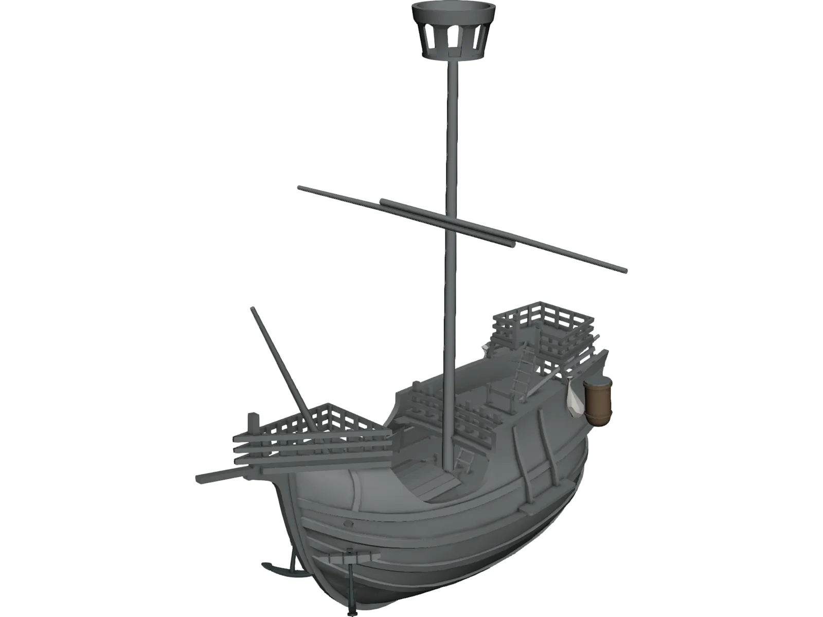 Ship 3D Model