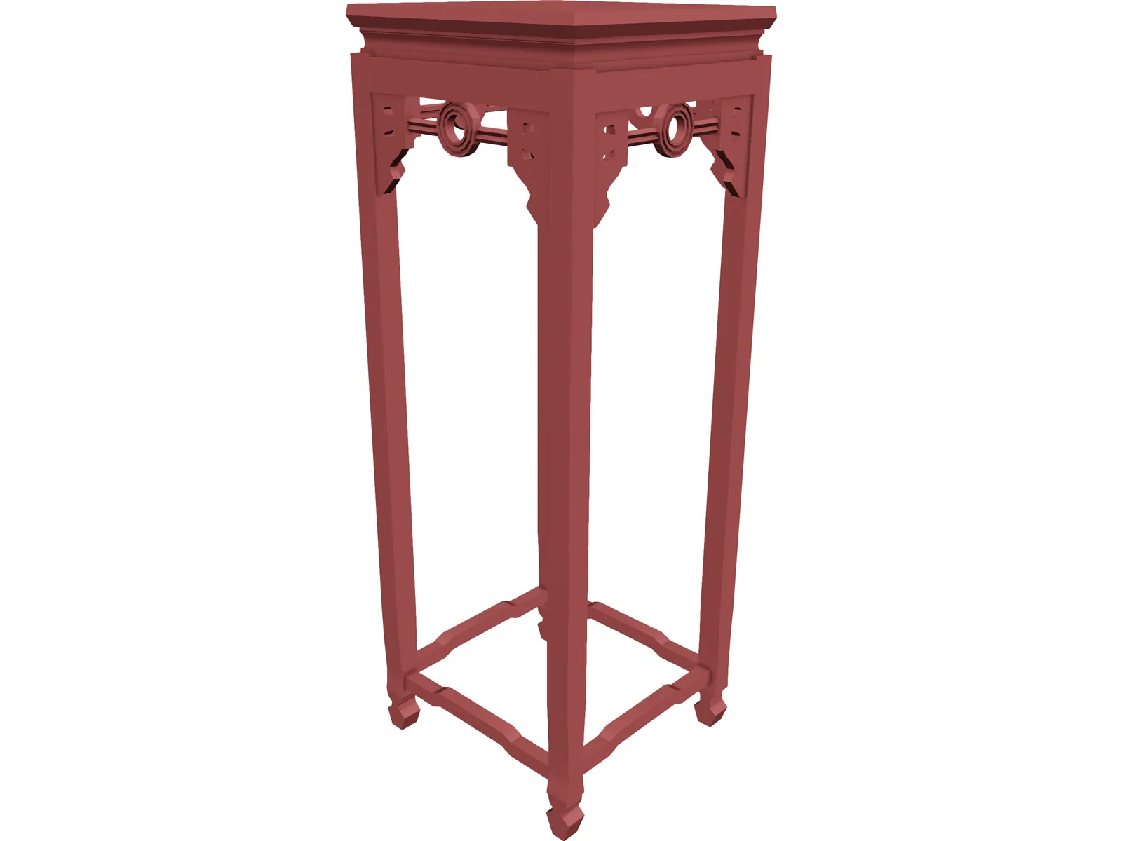 Decorative Table 3D Model