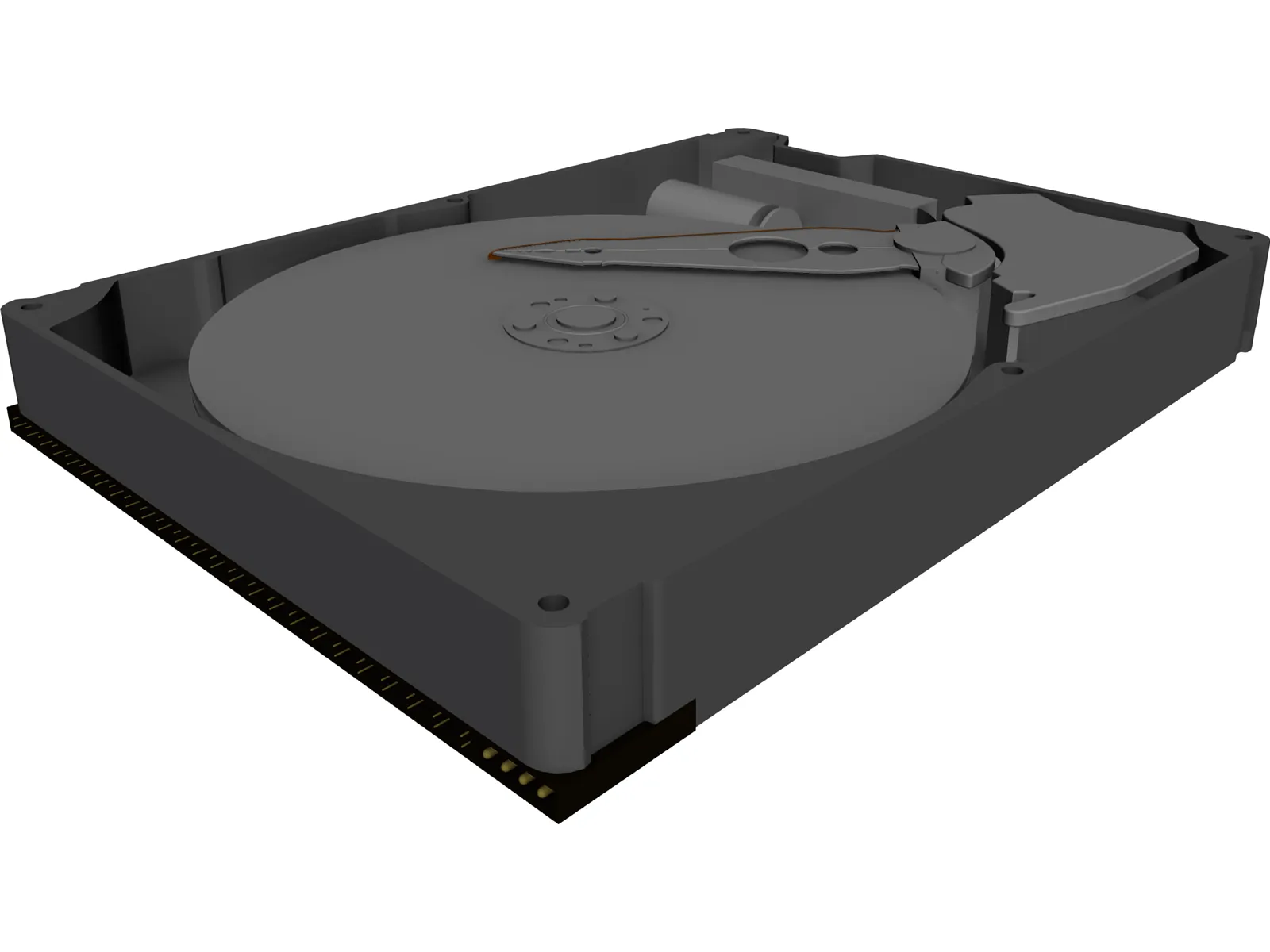 Harddrive (HDD) 3D Model