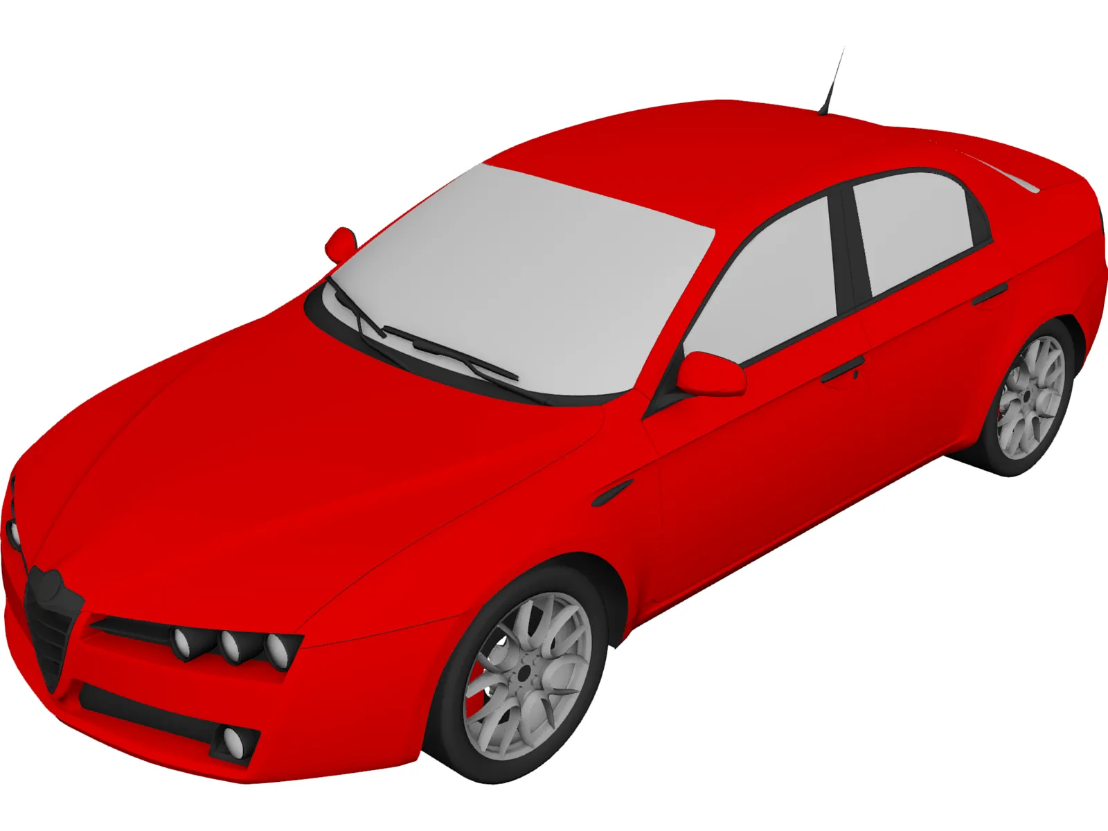 Alfa Romeo 159 Sedan 3D Model