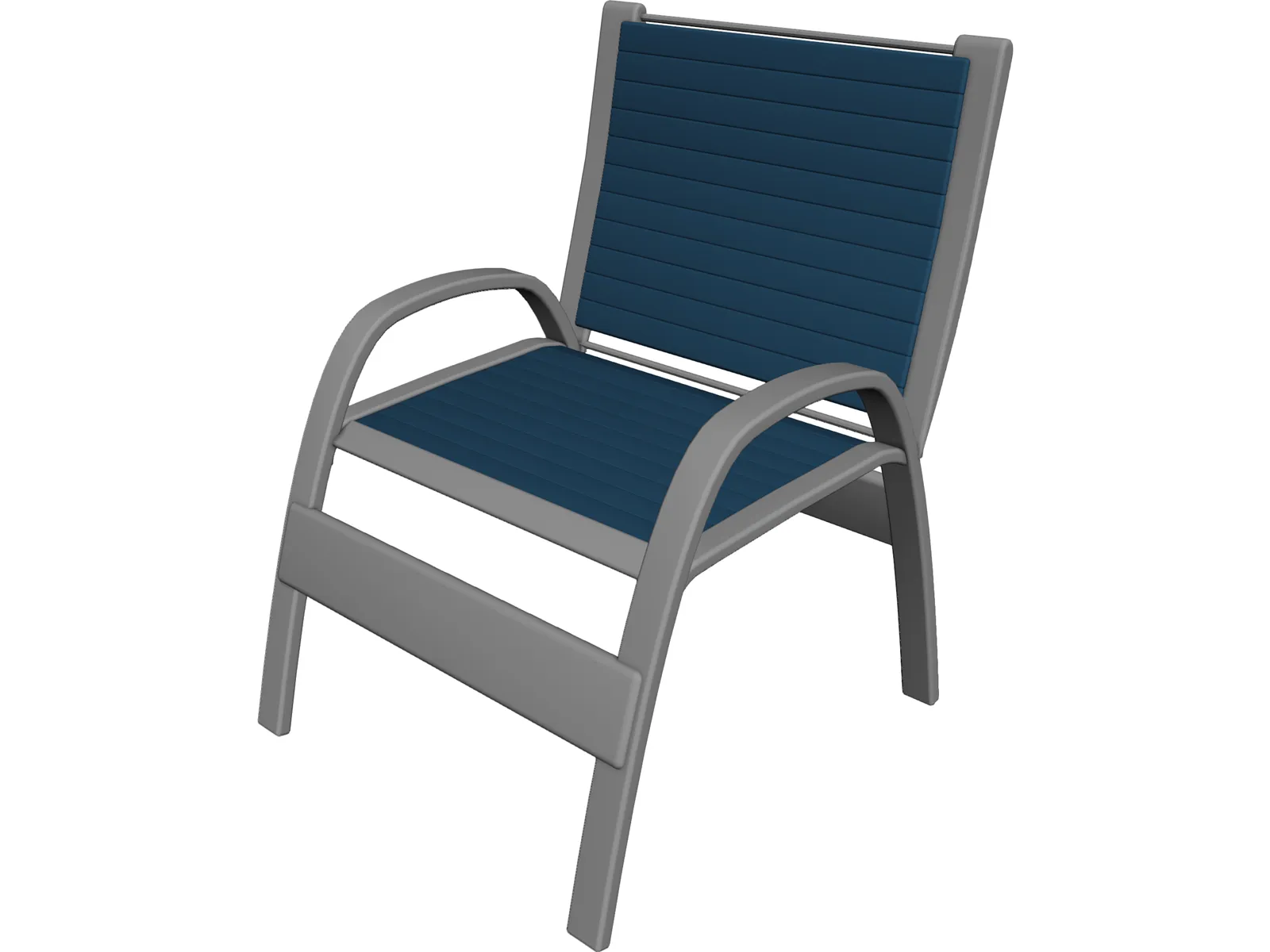 Beach Chair 3D Model