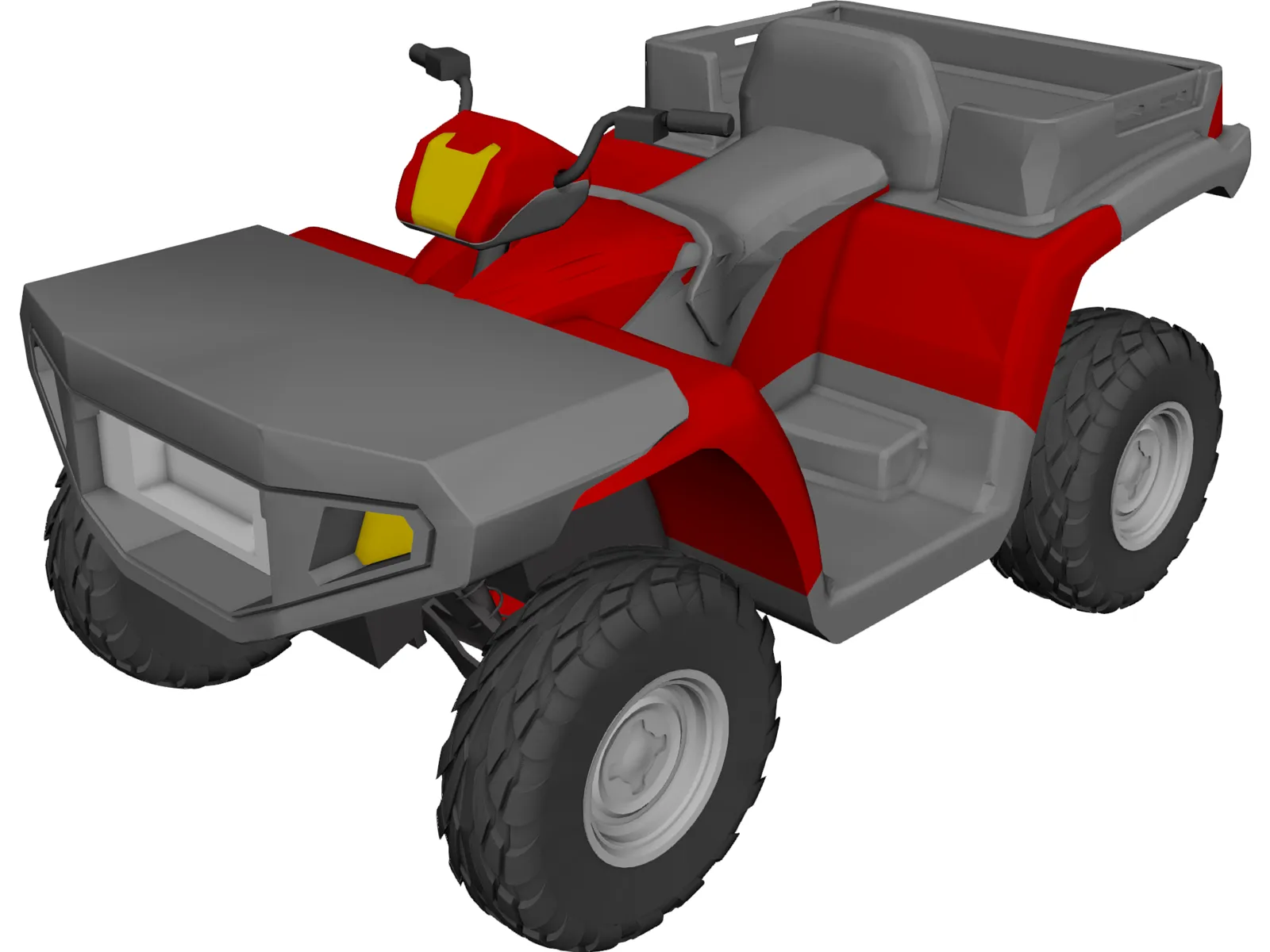 Polaris Sportsman 500 ATV 3D Model