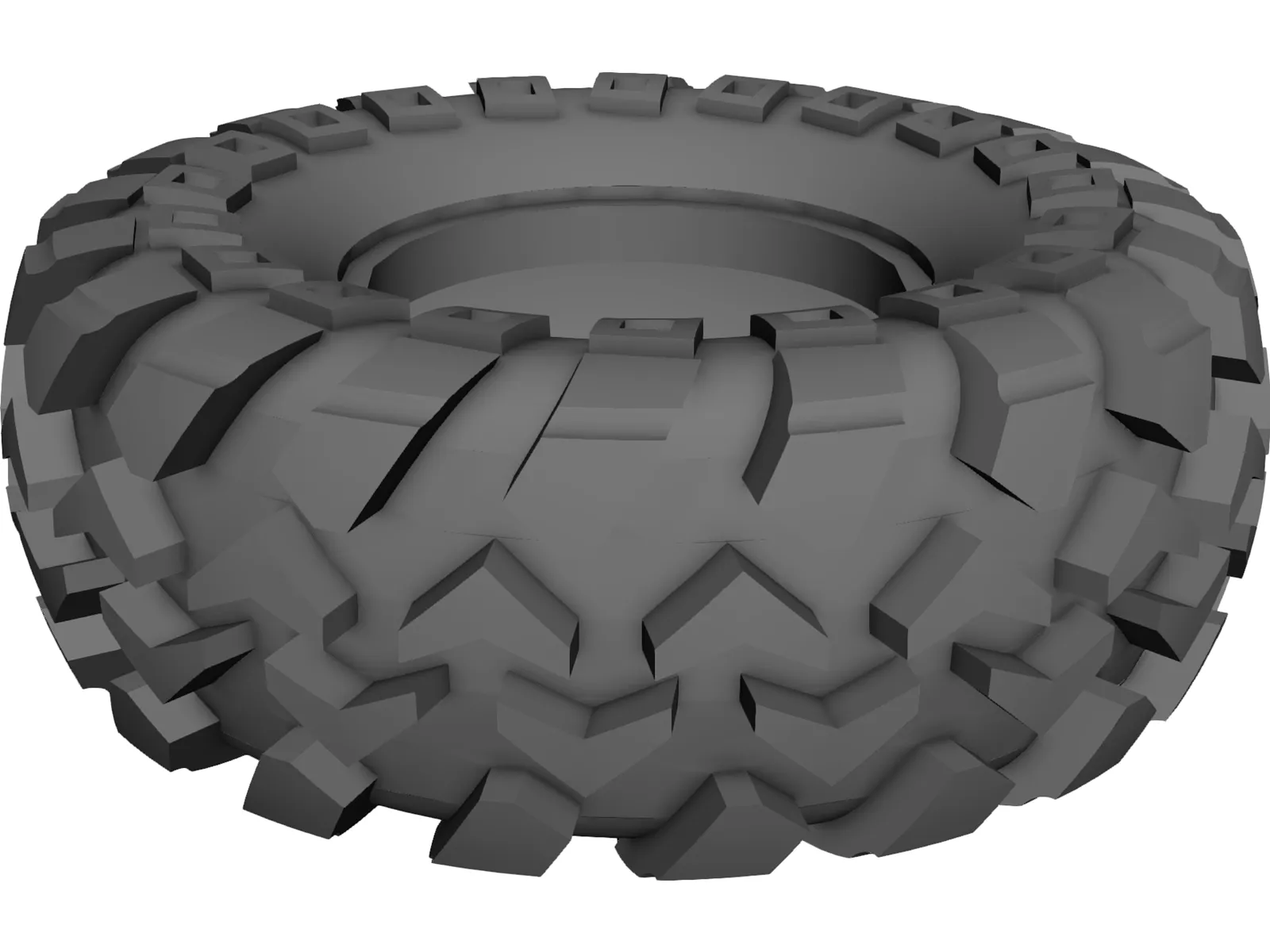 Tire 1.9 Rock Crawling 3D Model