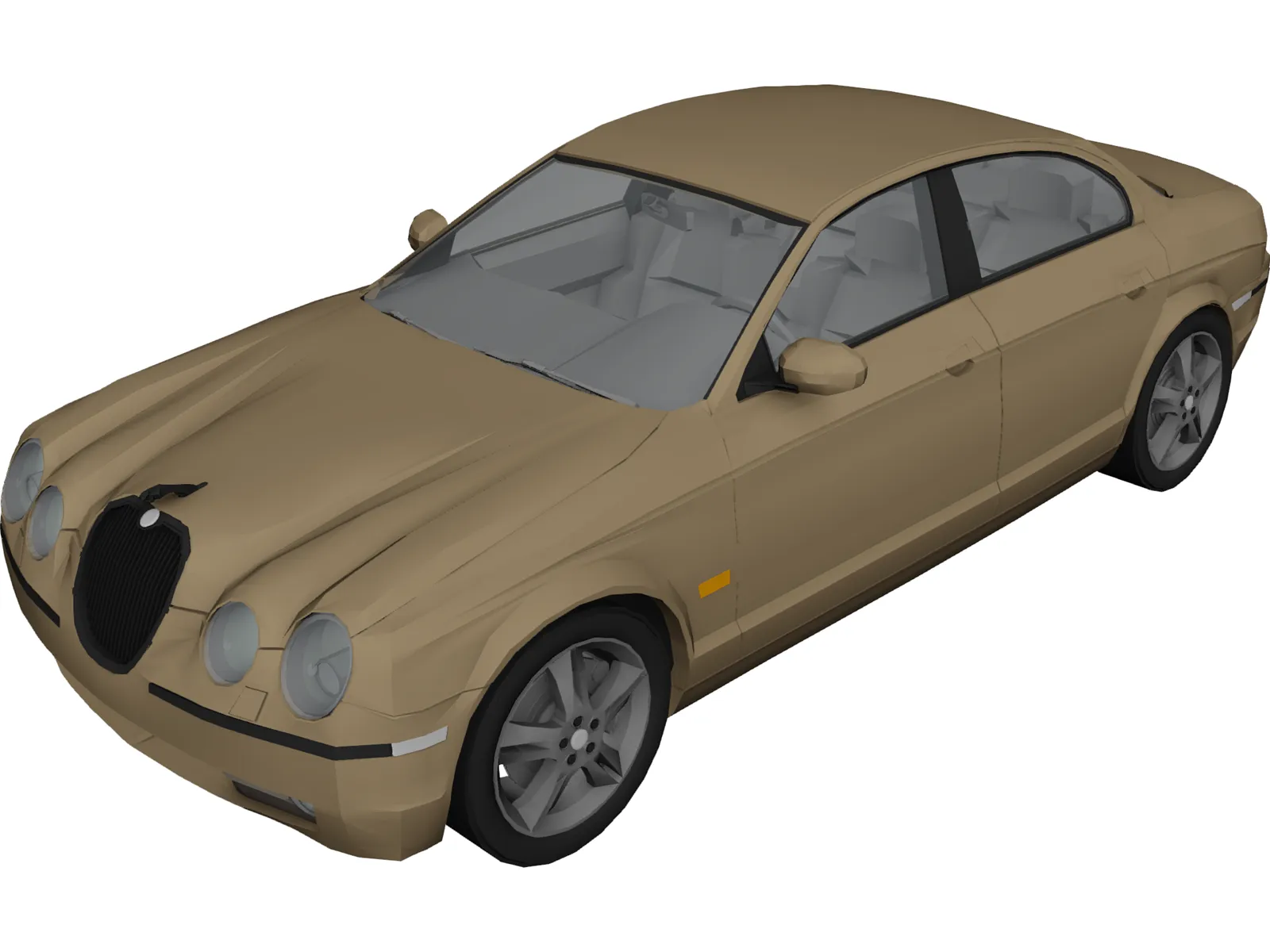 Jaguar S-Type 3D Model