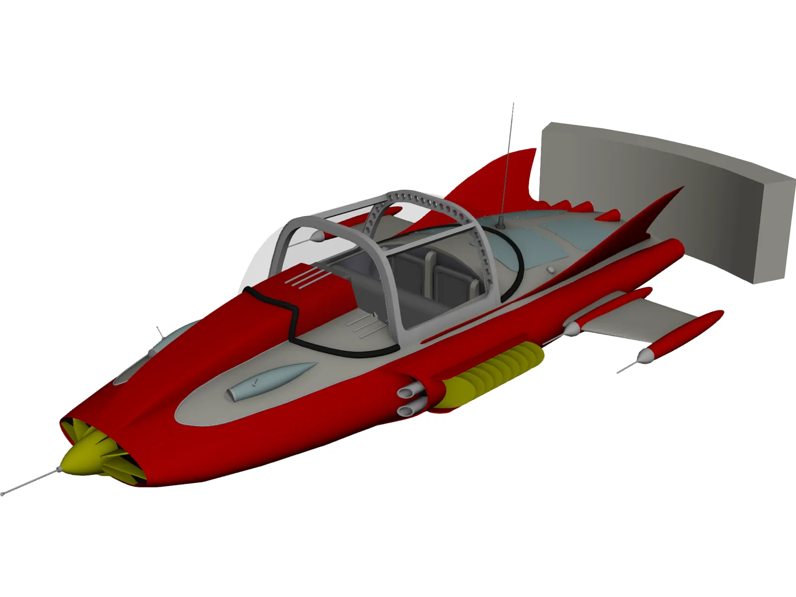 Super Car 3D Model