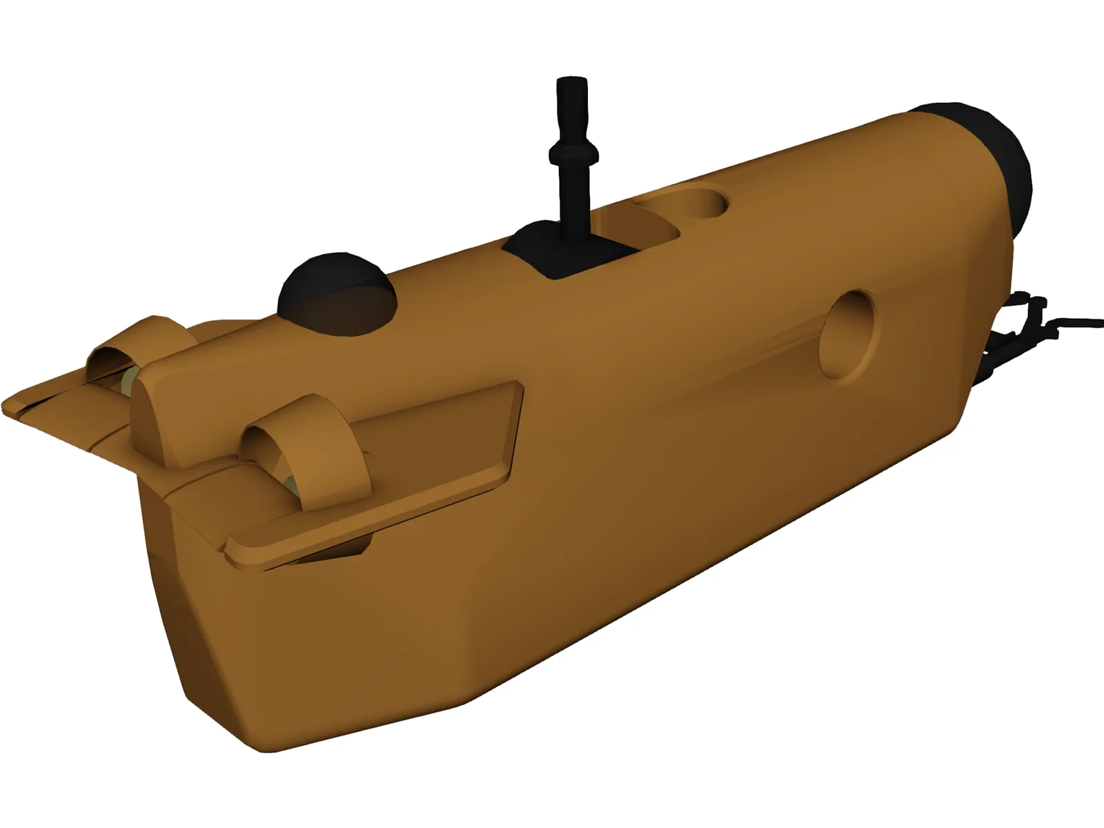 Alliant ROV Submersible 3D Model