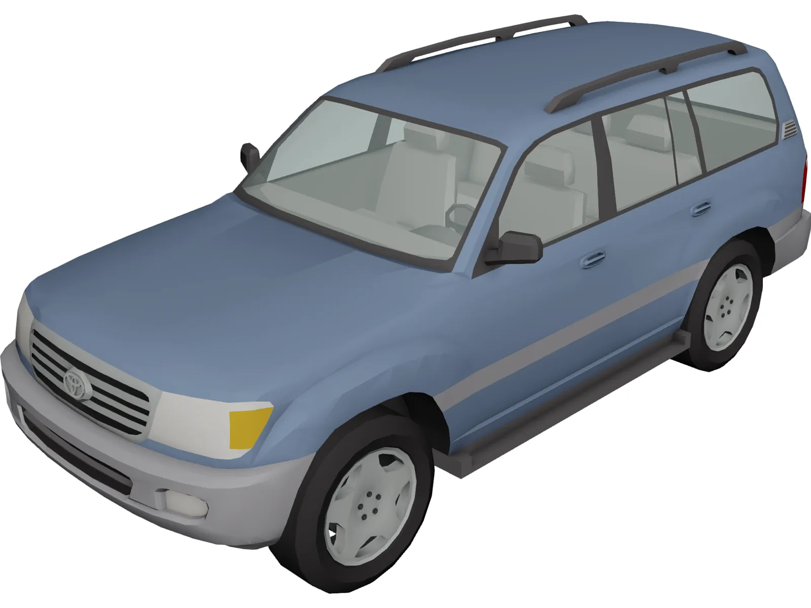 Toyota Land Cruiser (2006) 3D Model