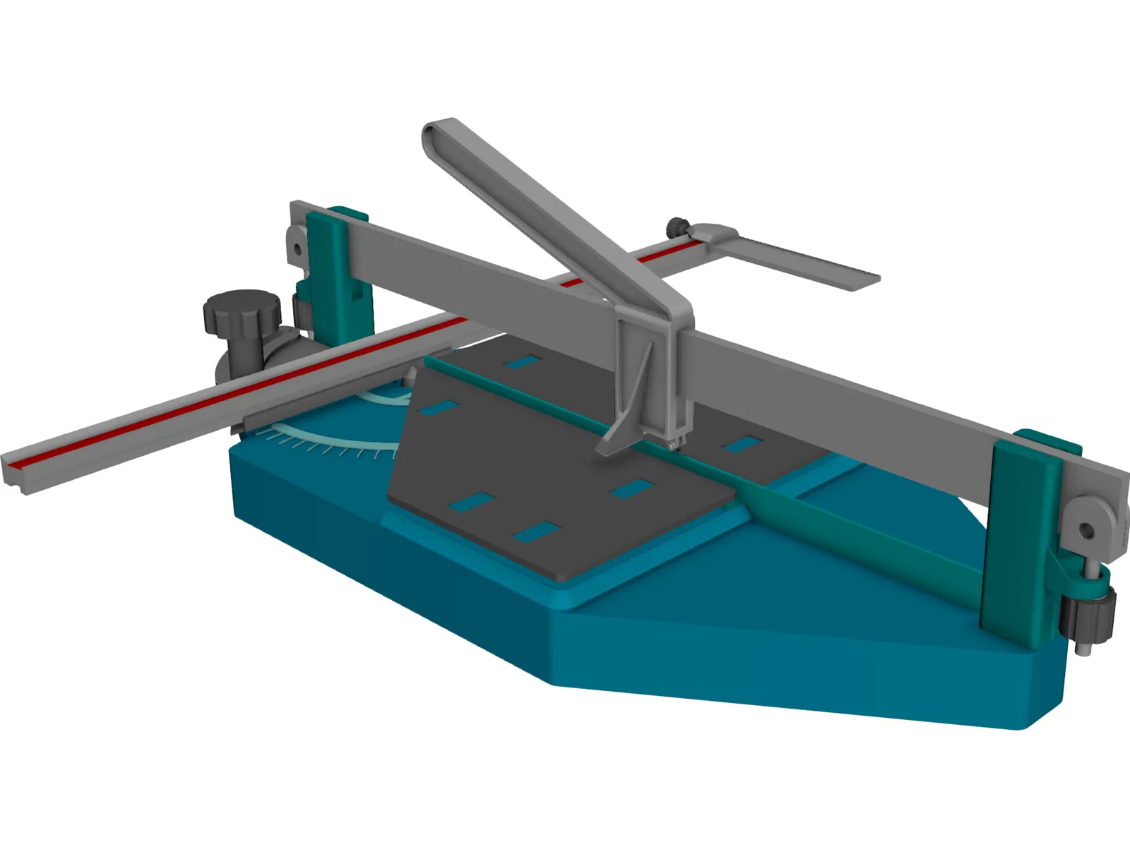 Ceramic Tile Cutter 3D Model