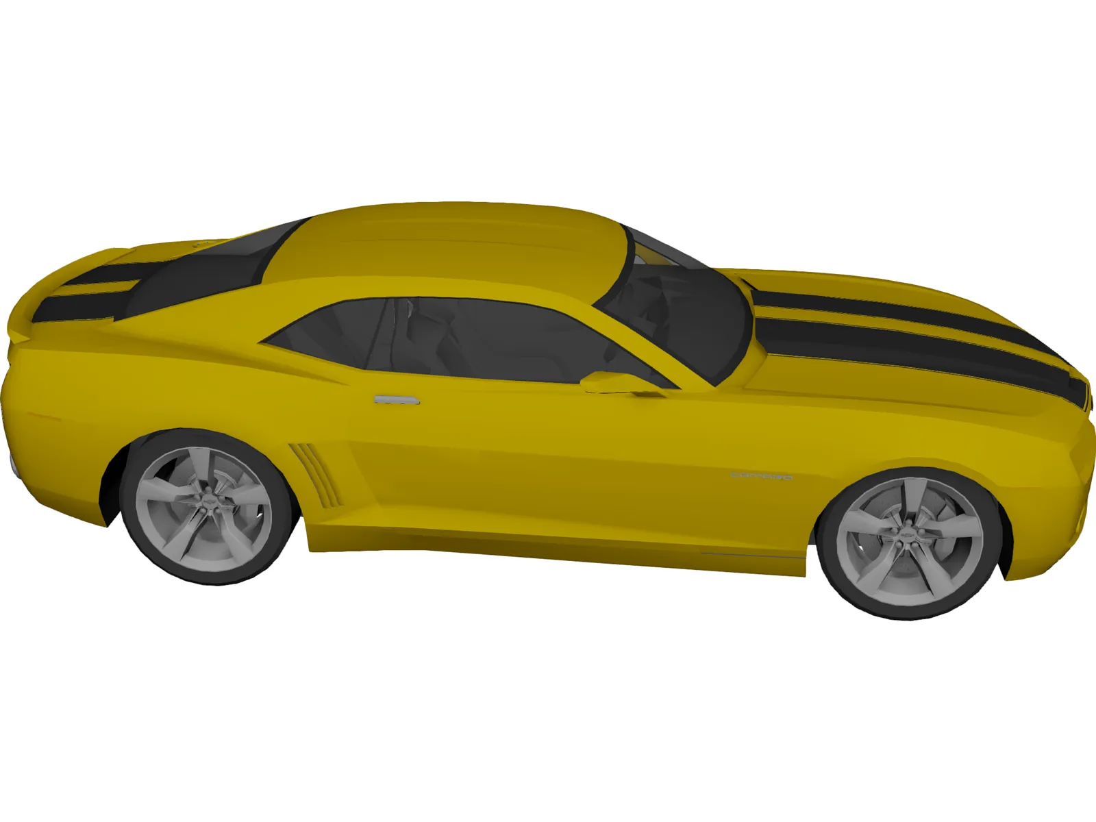 Chevrolet Camaro (2009) 3D Model - 3D CAD Browser