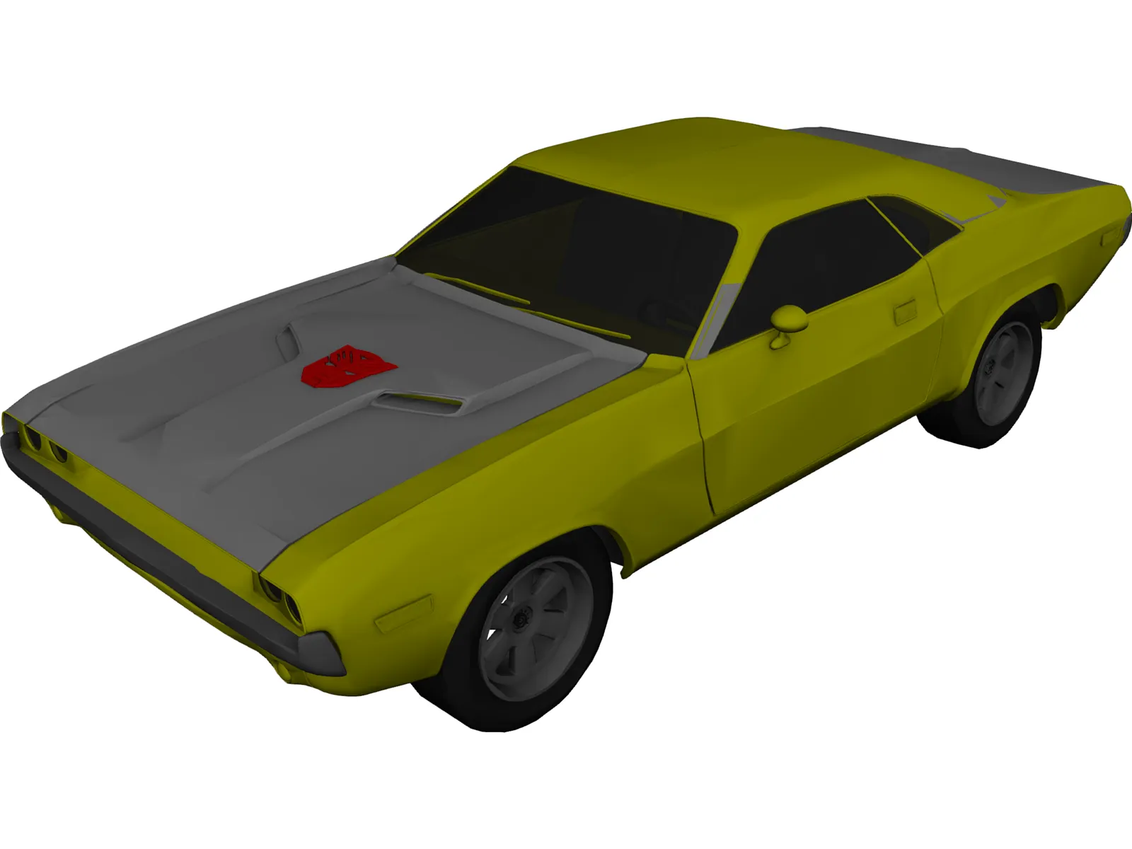 Chevrolet Camaro (1969) 3D Model