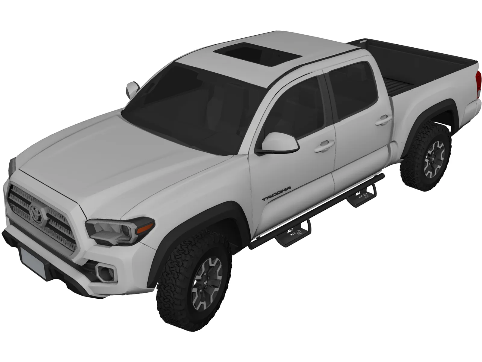 Toyota Tacoma (2020) 3D Model