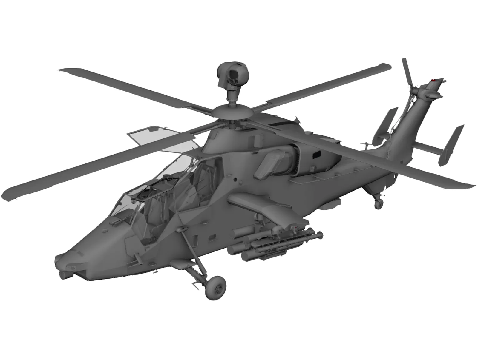 Eurocopter EC-665 Tiger 3D Model