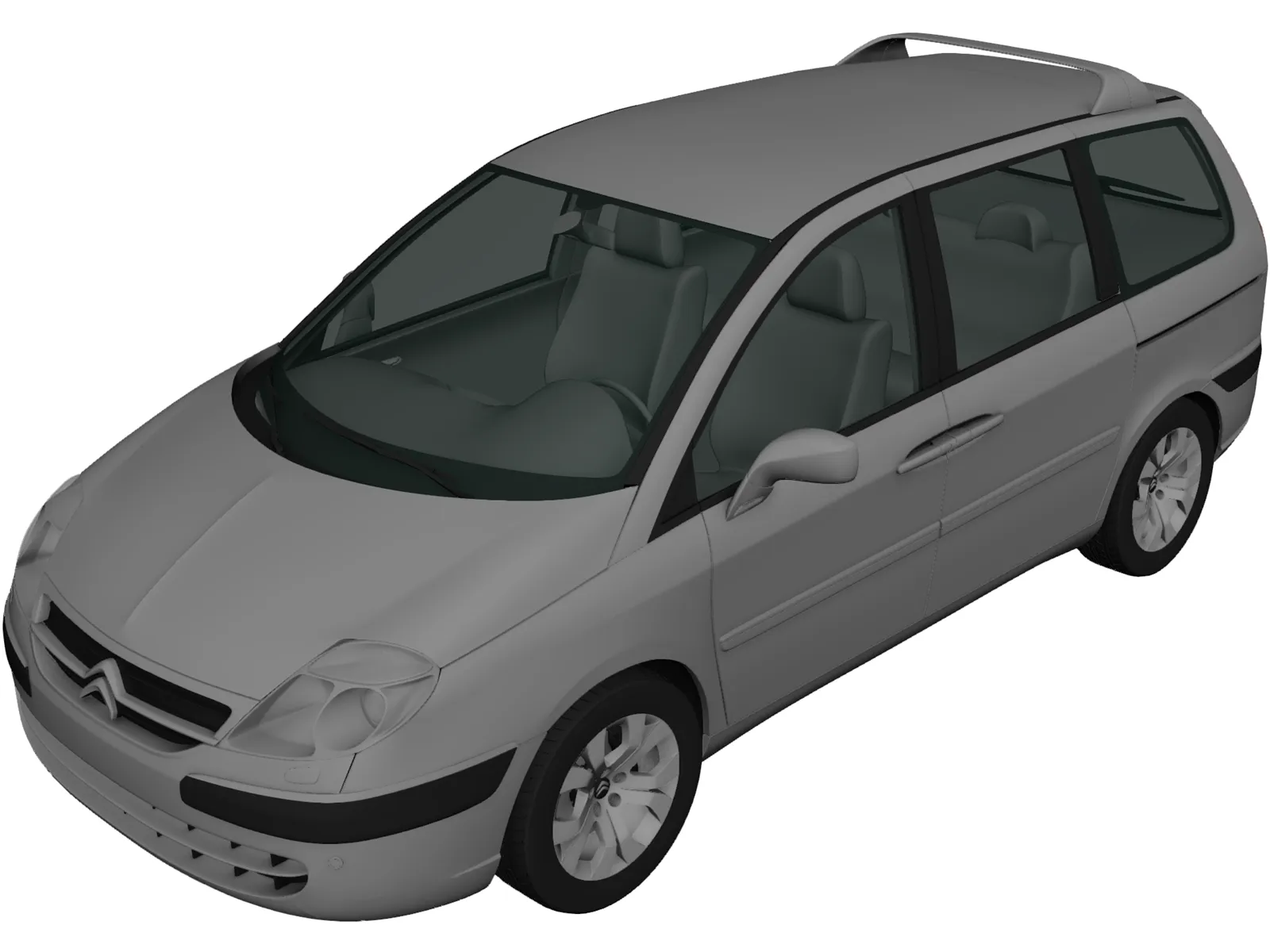 Citroen C8 (2002) 3D Model