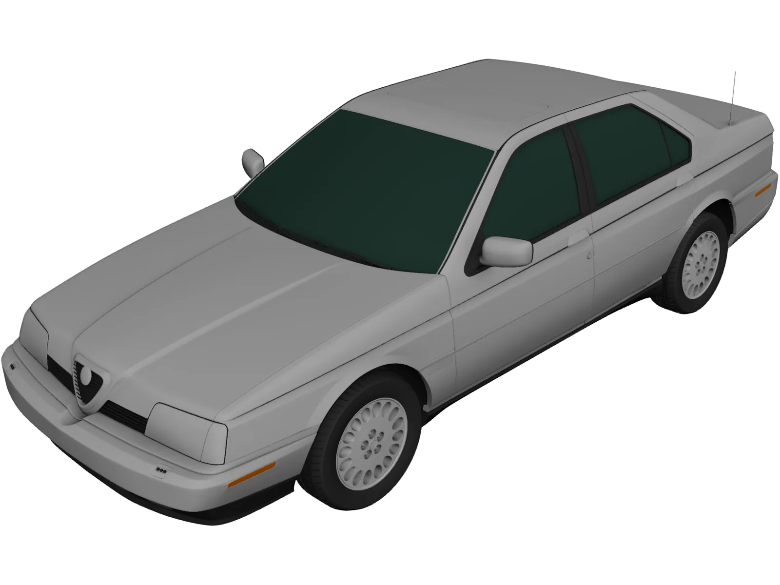 Alfa Romeo 164 LS (1994) 3D Model