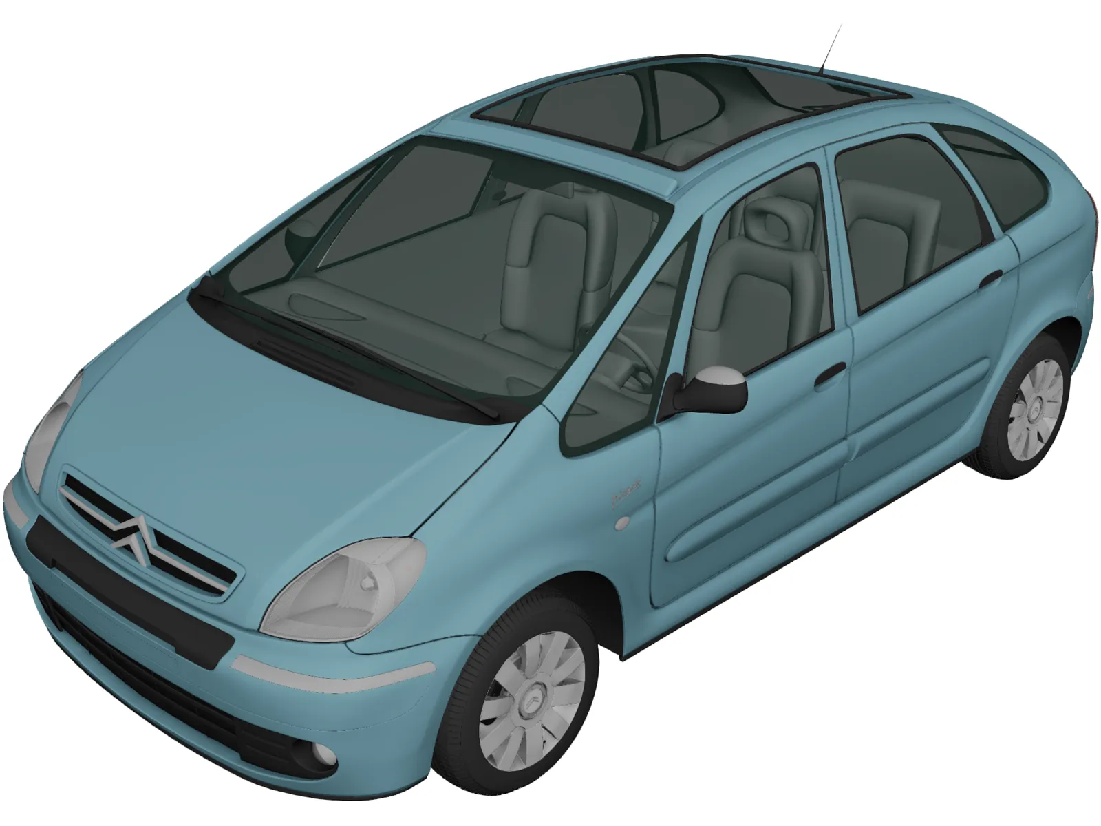 Citroen Xsara Picasso (2004) 3D Model