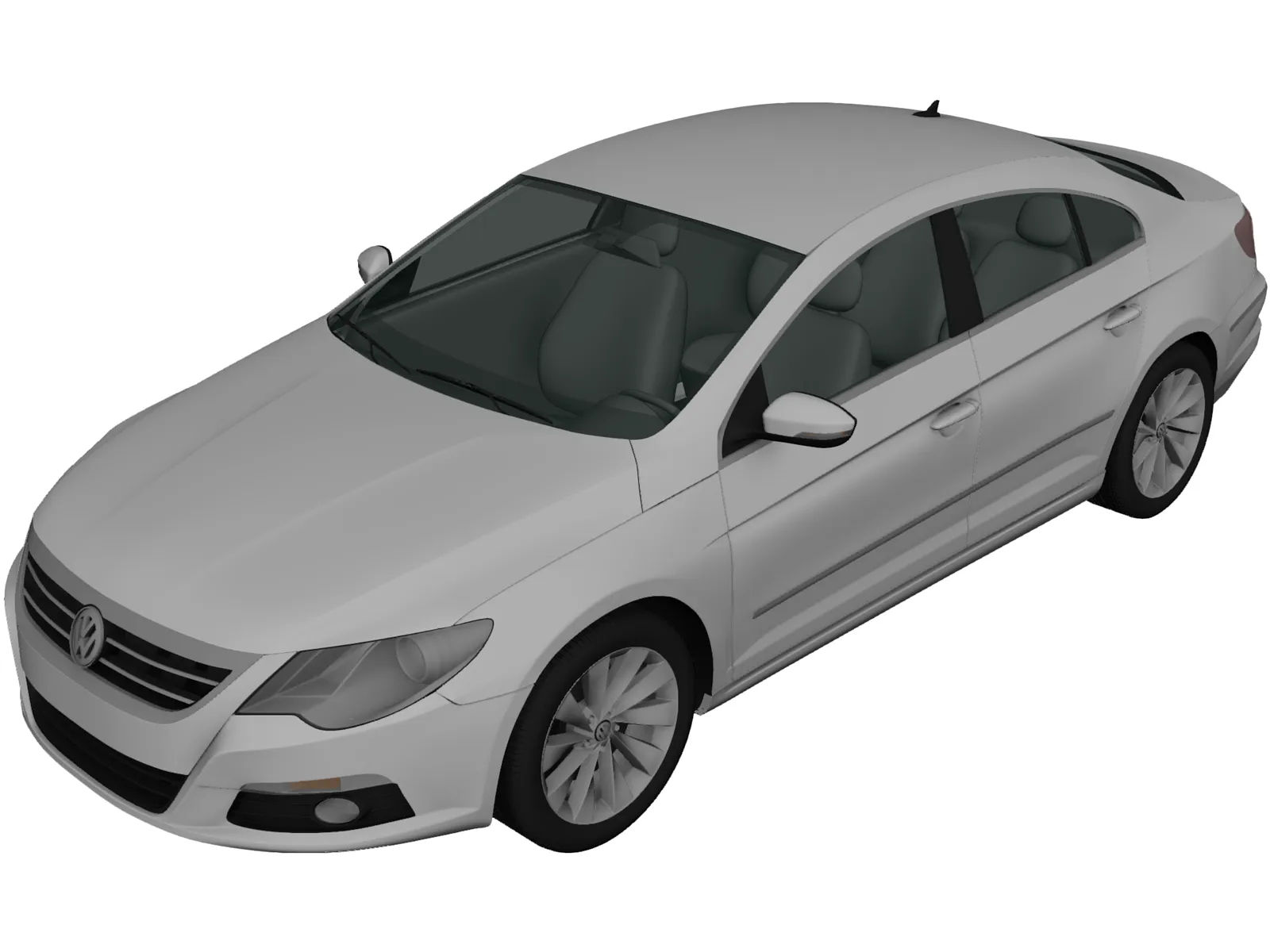 Volkswagen Passat CC (2009) 3D Model