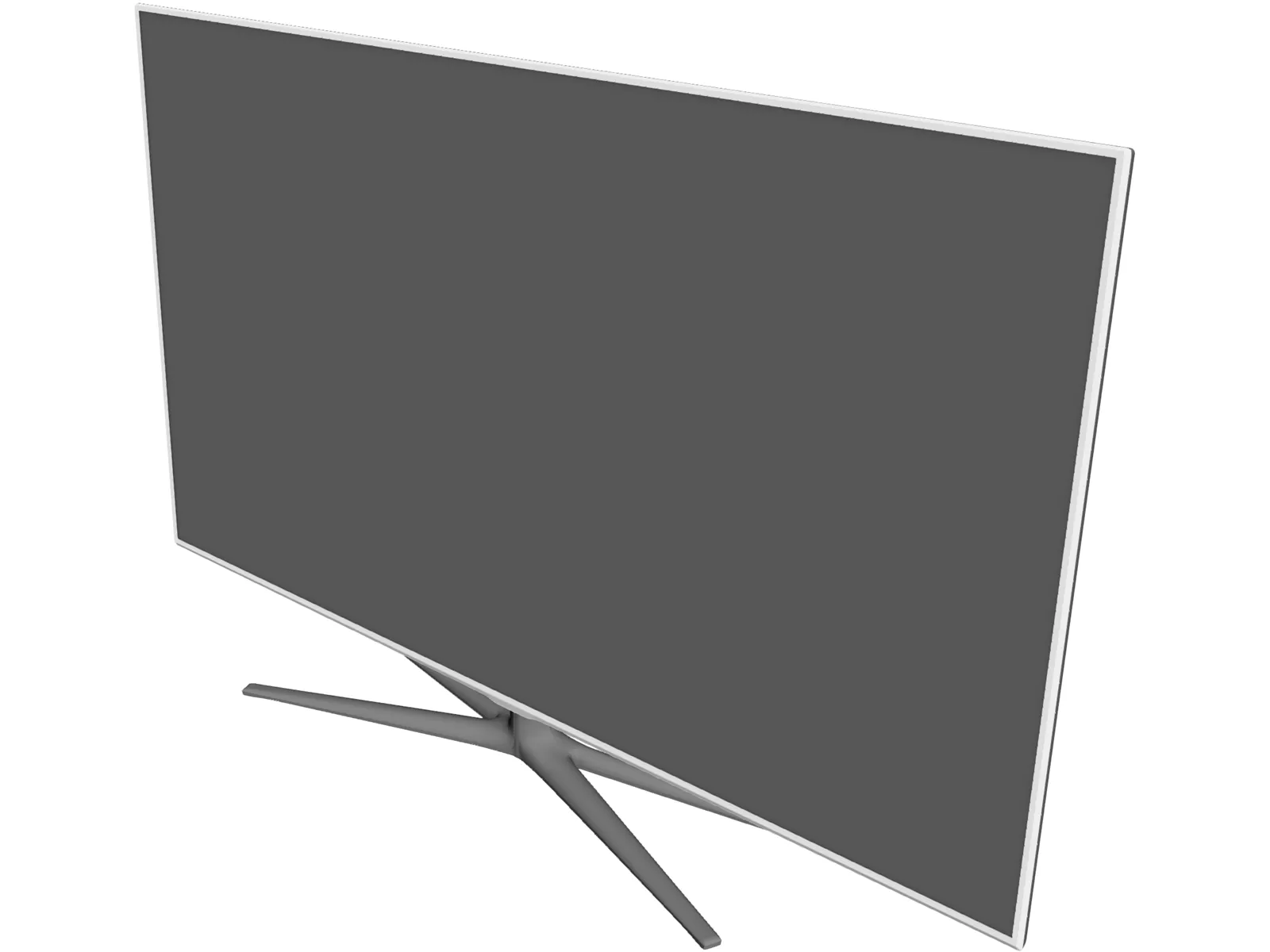 Samsung LED H4500 Series Smart TV 24 inch 3D Model $29 - .3ds .c4d .ma .obj  .max - Free3D