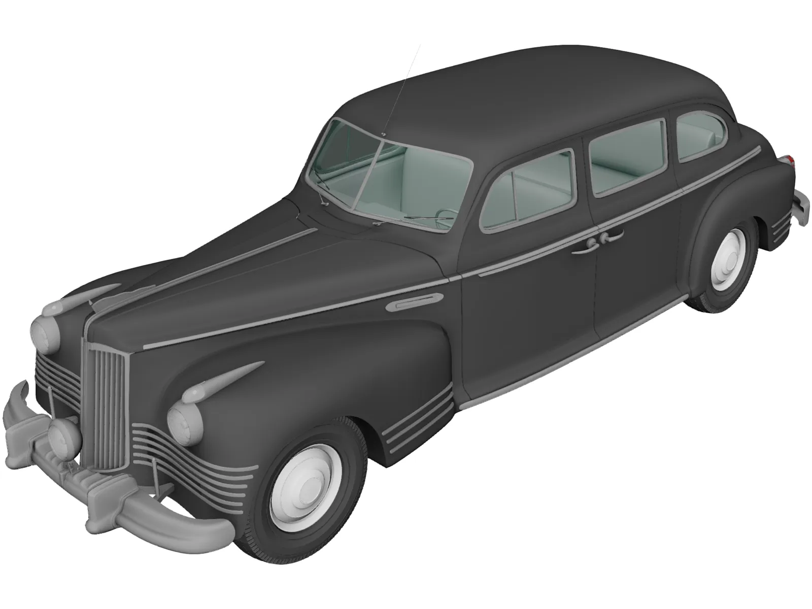 ZIS 115 (1946) 3D Model