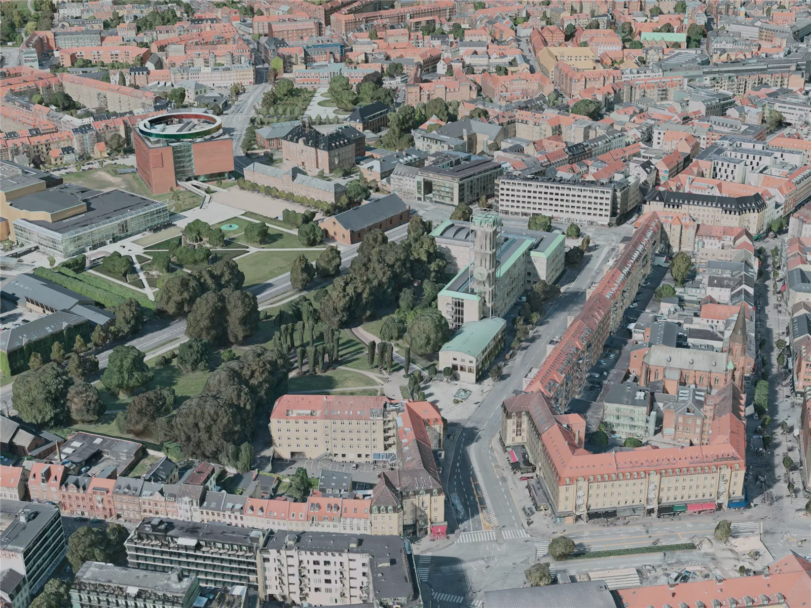 Aarhus City, Denmark (2020) 3D Model