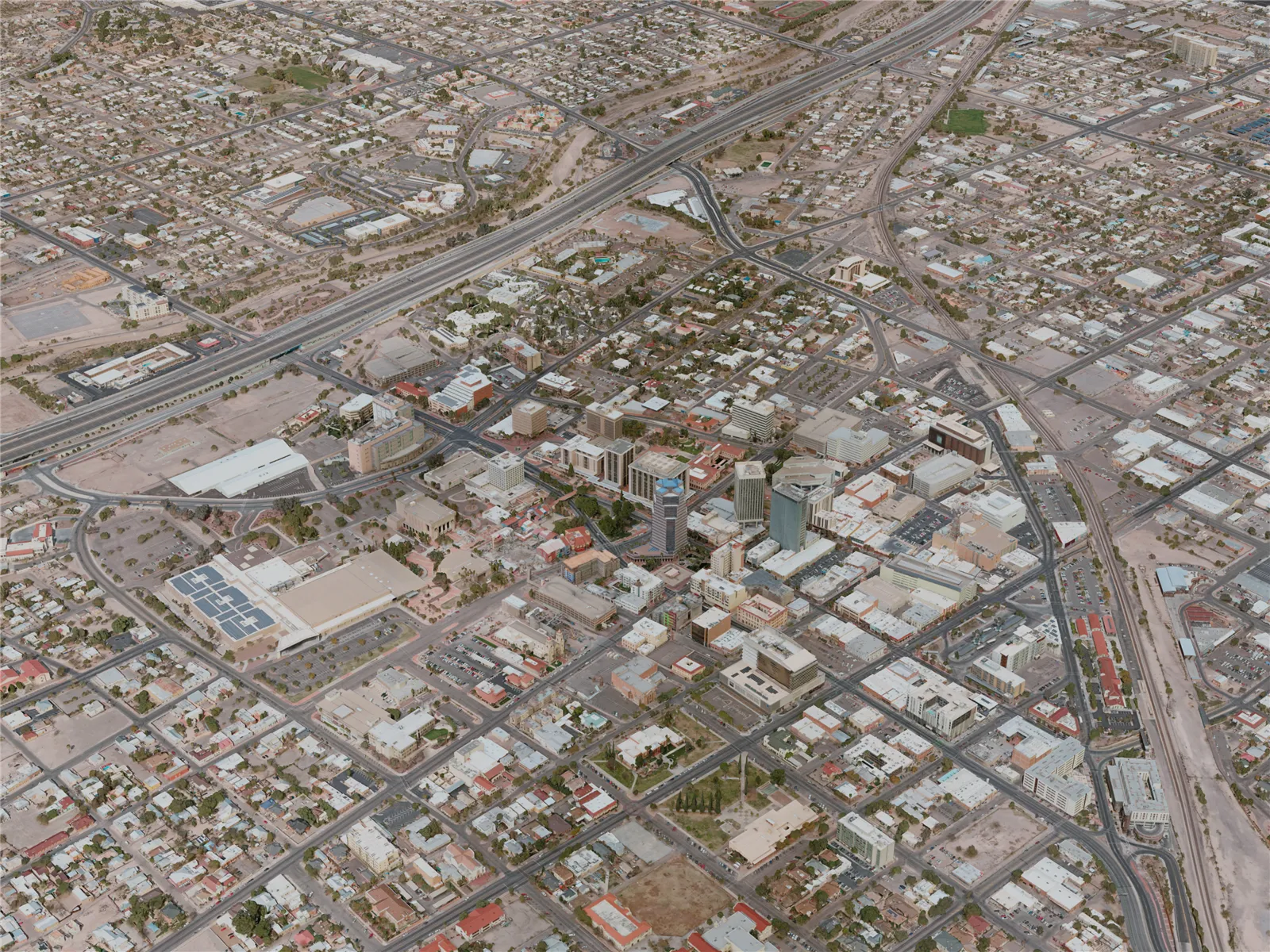 Tucson City, USA (2020) 3D Model