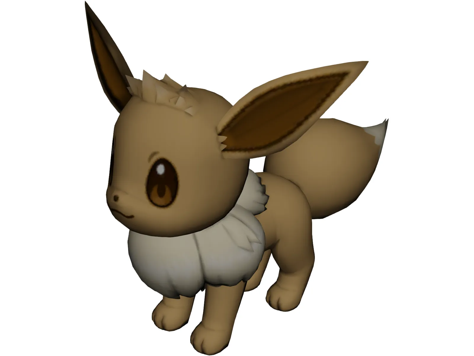 3D model (stl) Eevee(Pokemon)