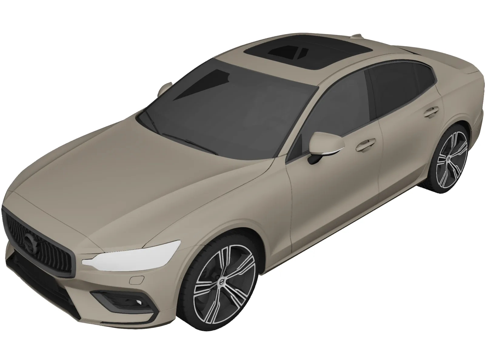 Volvo S60 (2019) 3D Model