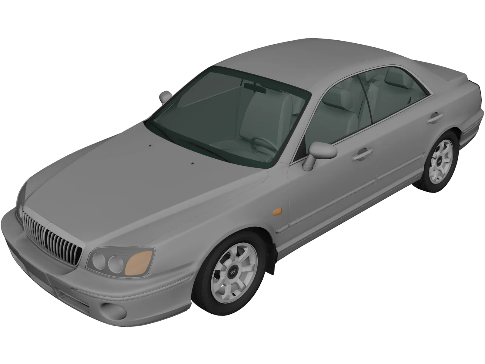 Hyundai Grandeur XG (1999) 3D Model