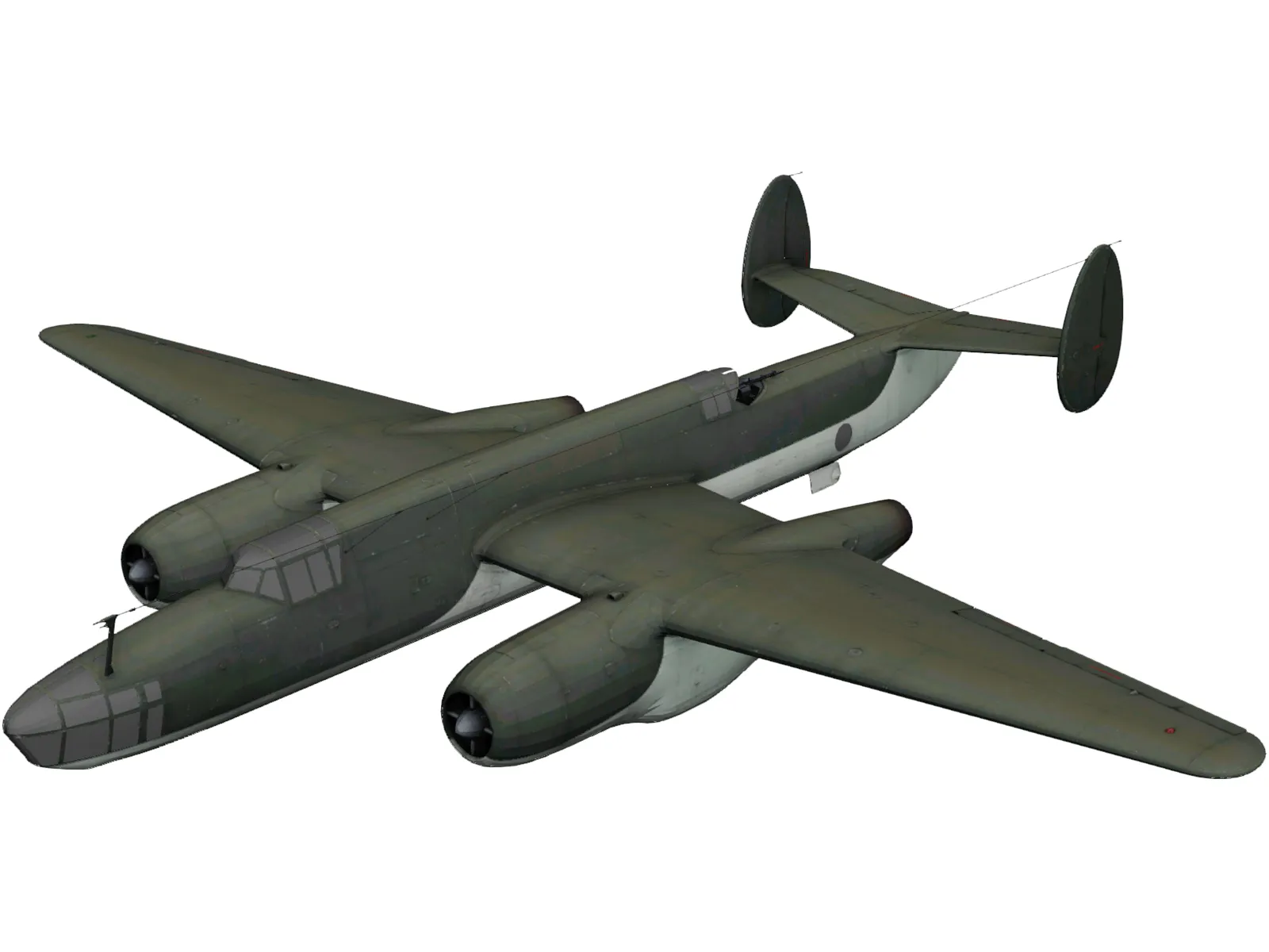 Tupolev Tu-12 3D Model