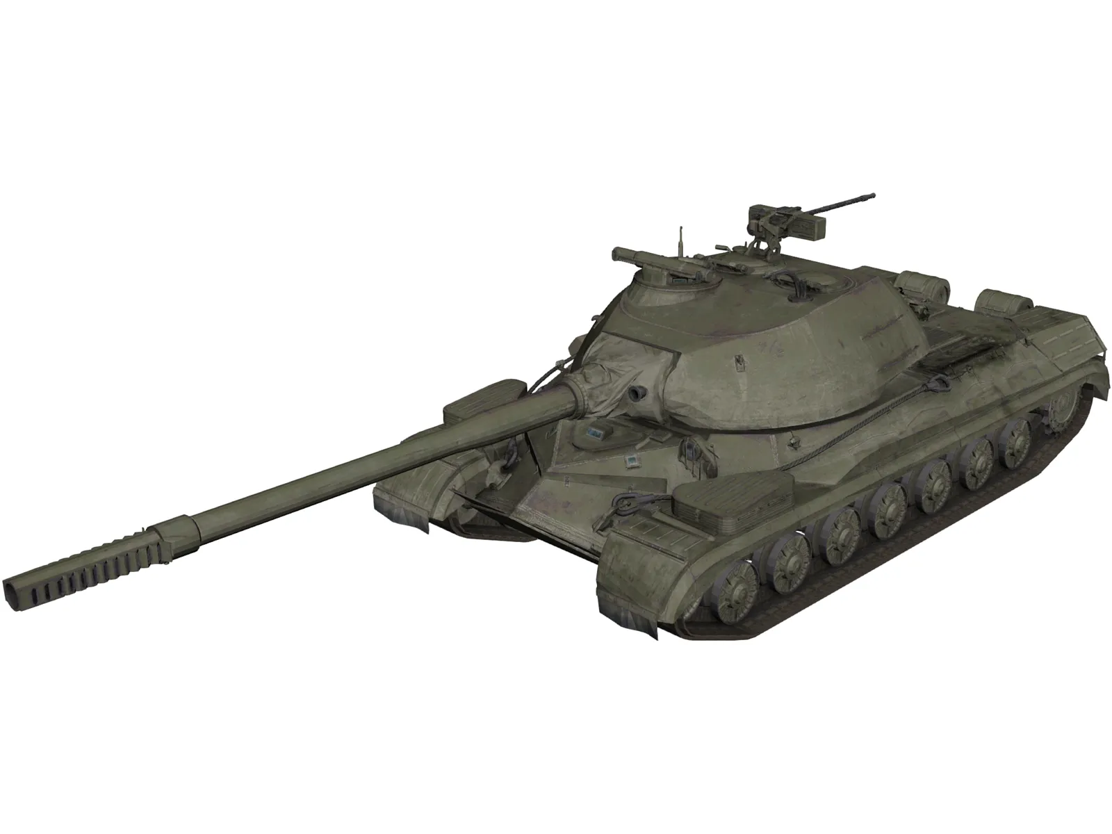 Object 268 Variant 5 3D Model