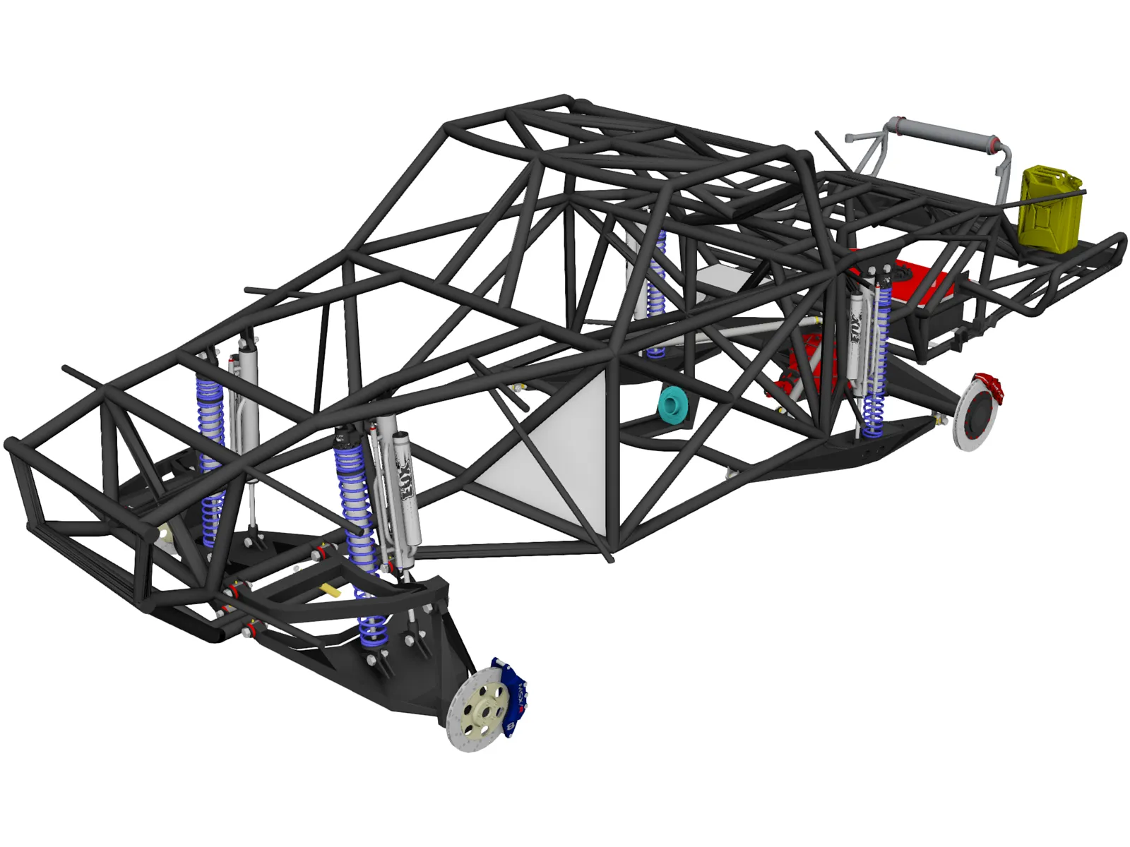 Prerunner Chassis 3D Model