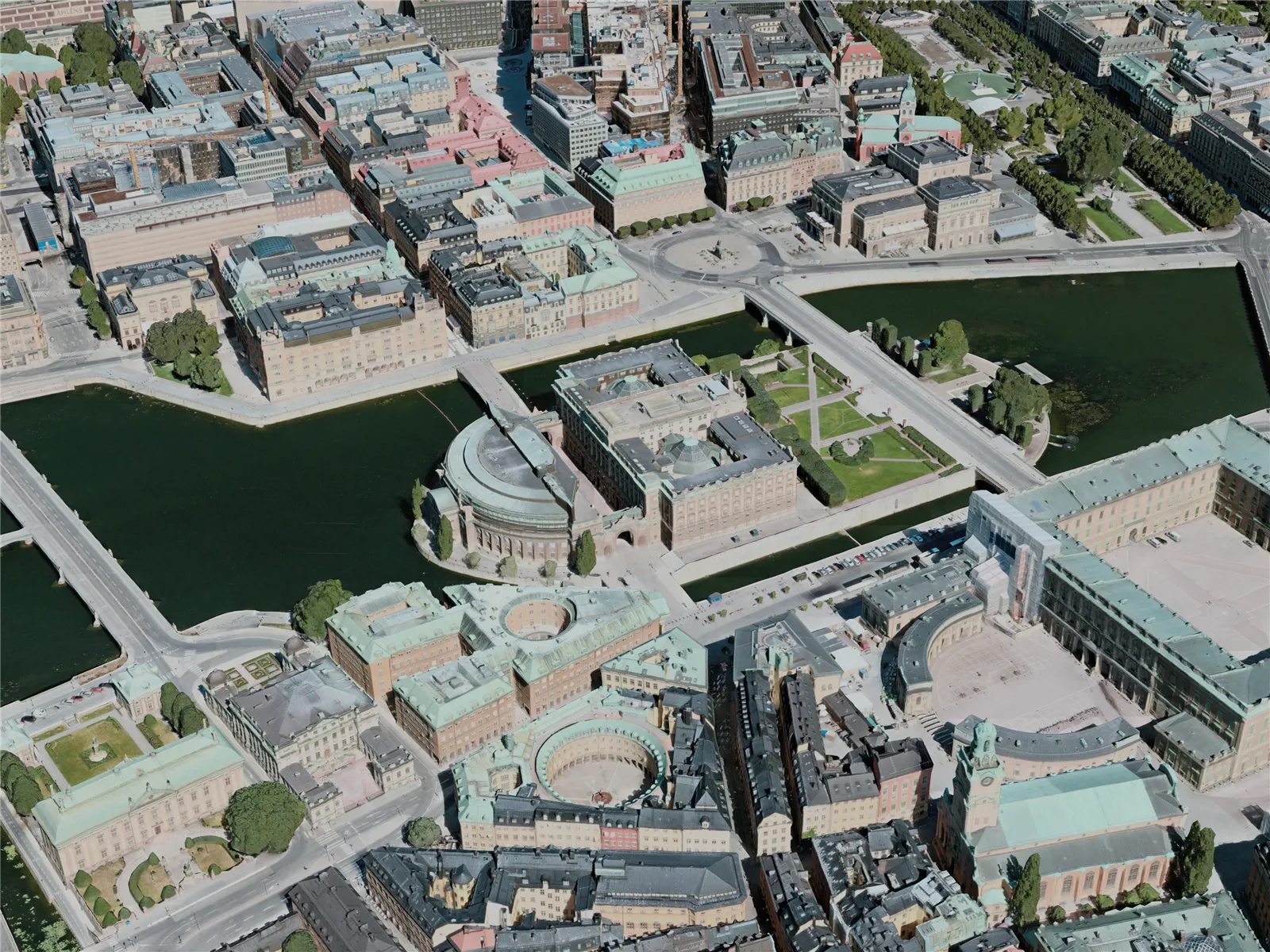 Stockholm City, Sweden (2020) 3D Model