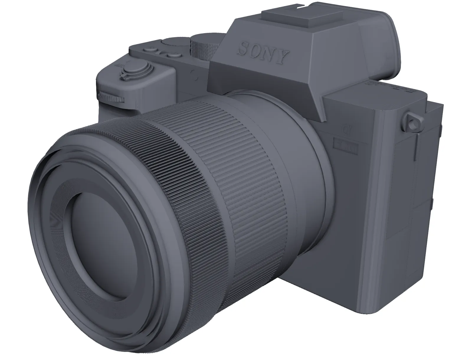 Sony A7 III Camera 3D Model