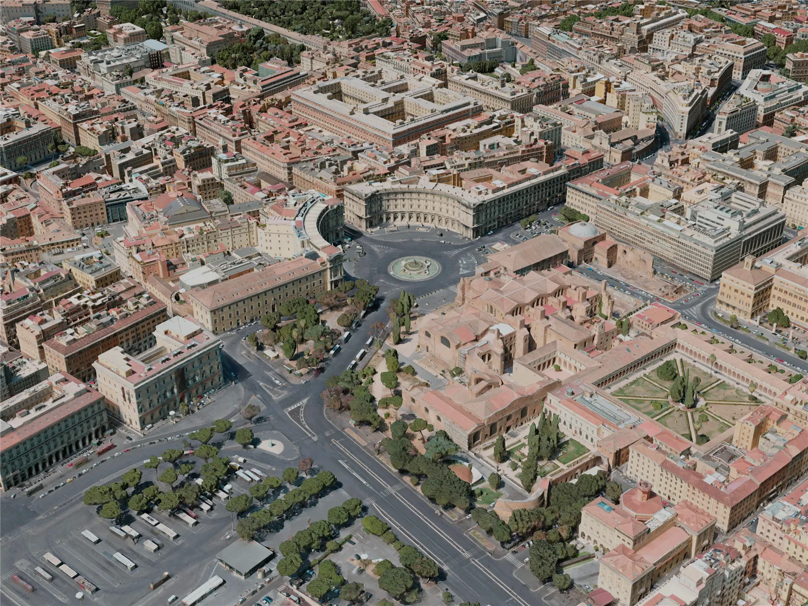 Rome City, Italy (2020) 3D Model