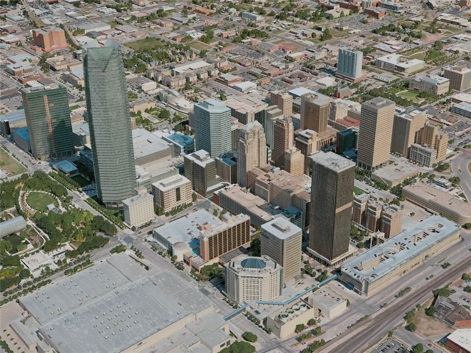 Oklahoma City, USA (2020) 3D Model