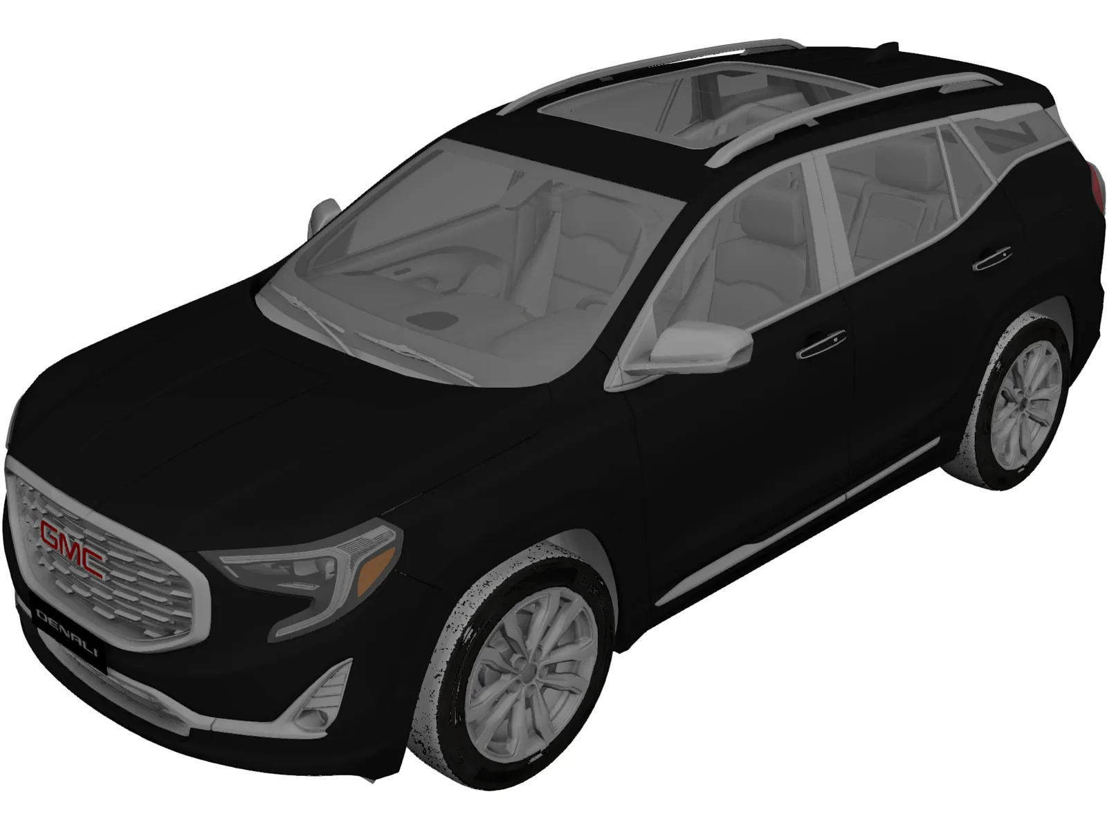 GMC Terrain Denali (2020) 3D Model