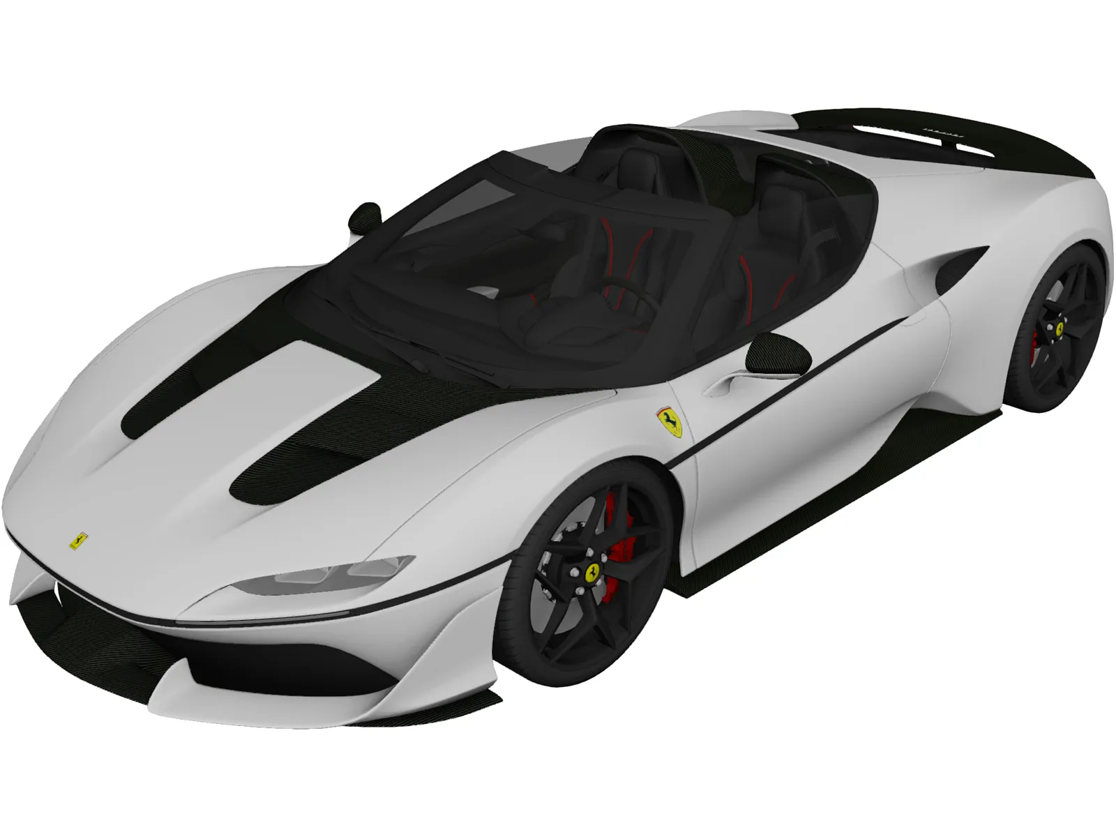 Ferrari J50 (2017) 3D Model