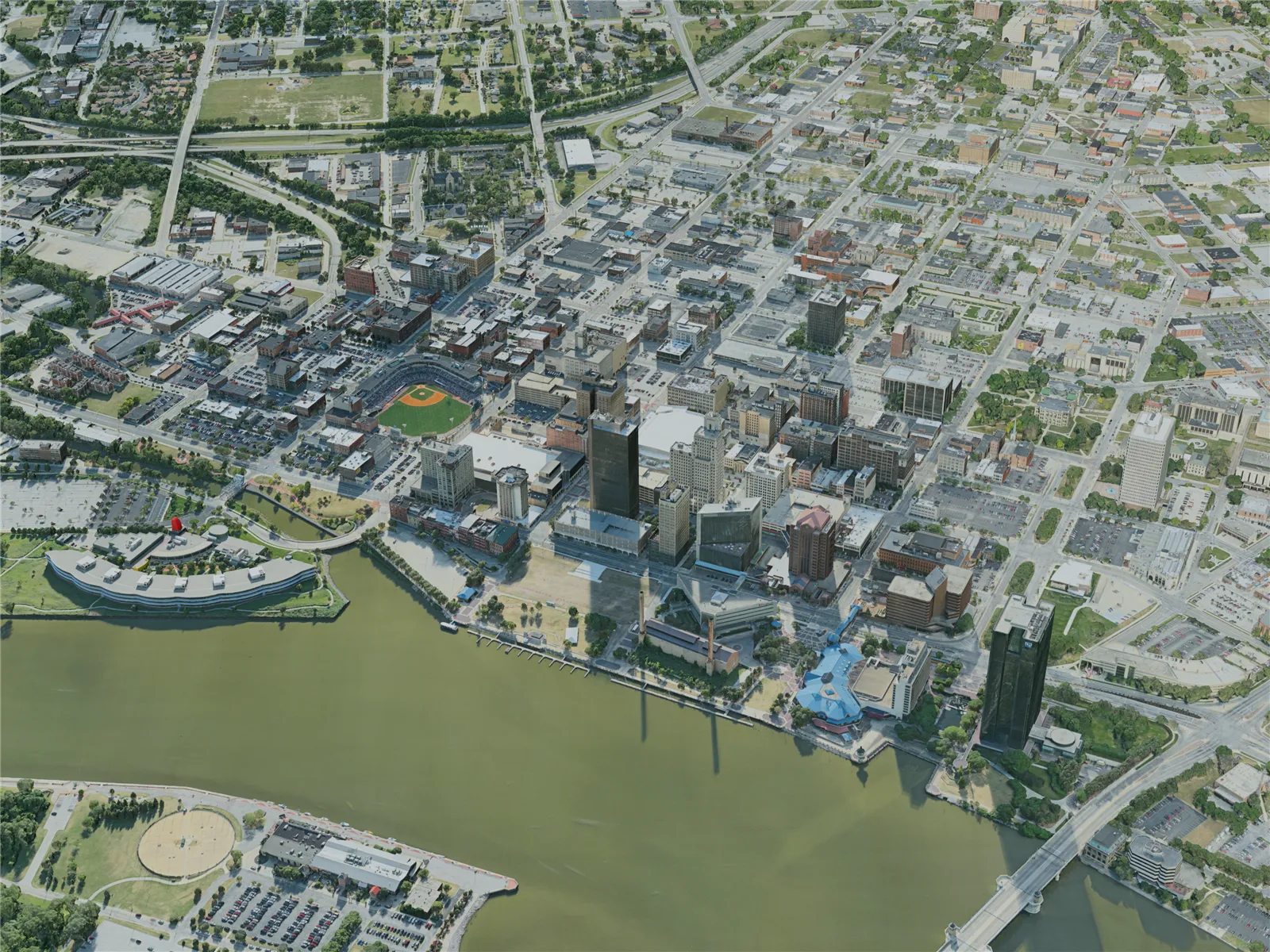 Toledo City, USA (2020) 3D Model