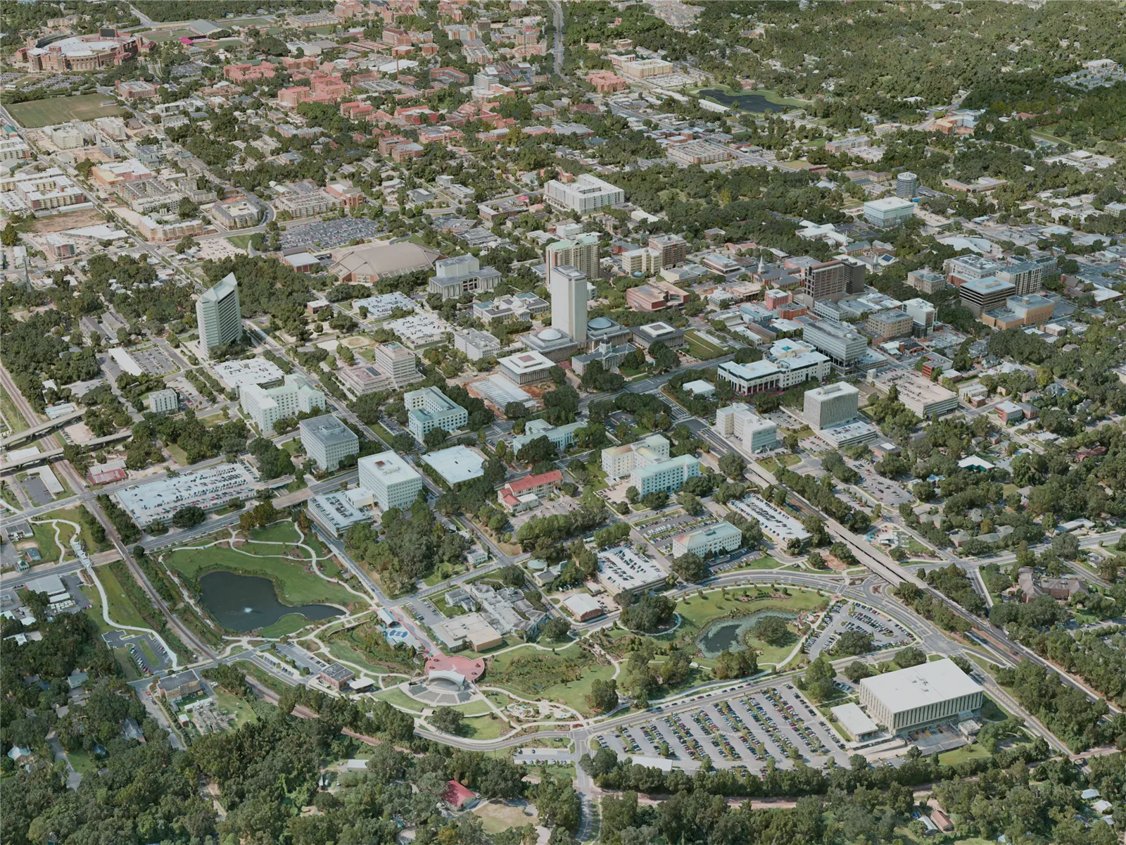 Tallahassee City, USA (2020) 3D Model