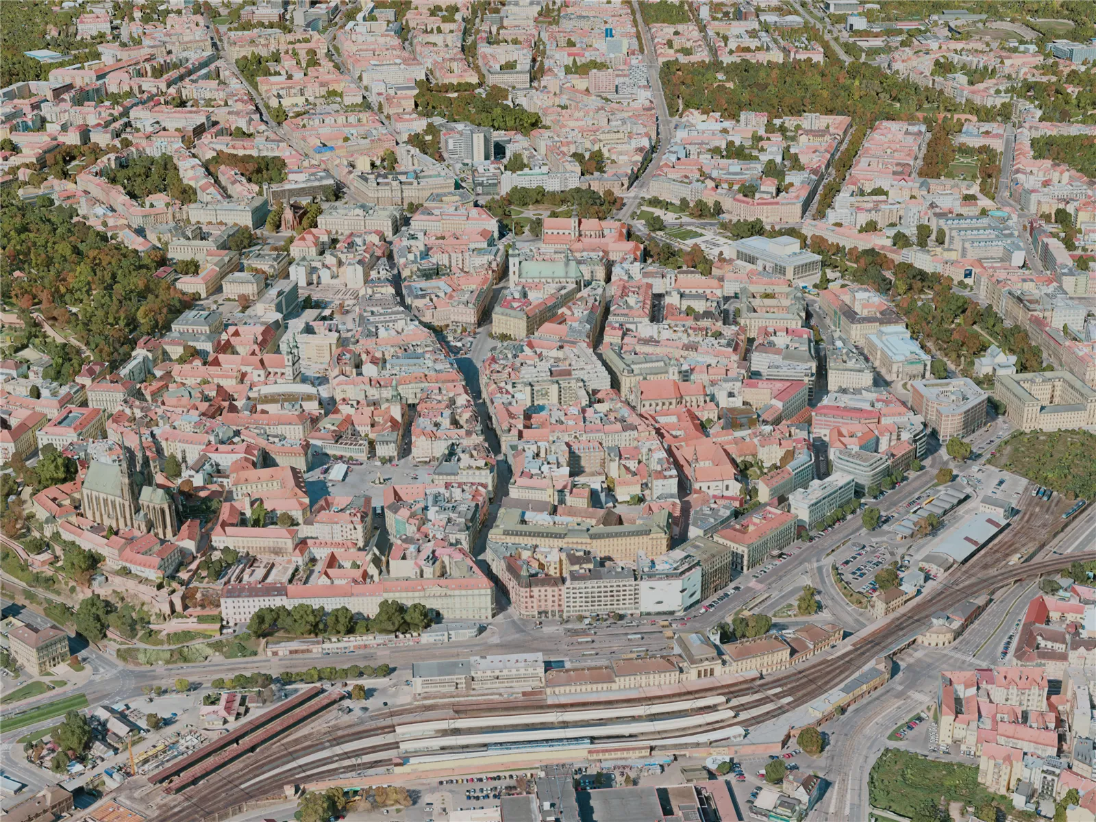 Brno City, Czechia (2020) 3D Model