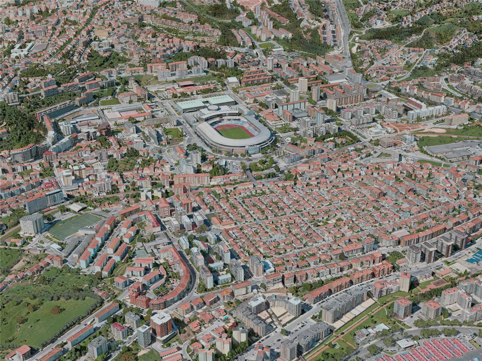 Coimbra City, Portugal (2020) 3D Model