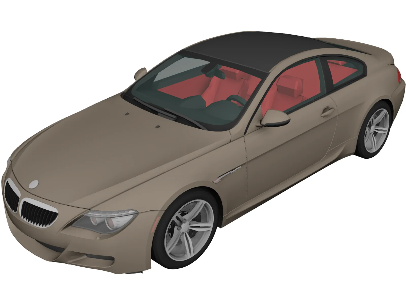 BMW M6 (2010) 3D Model